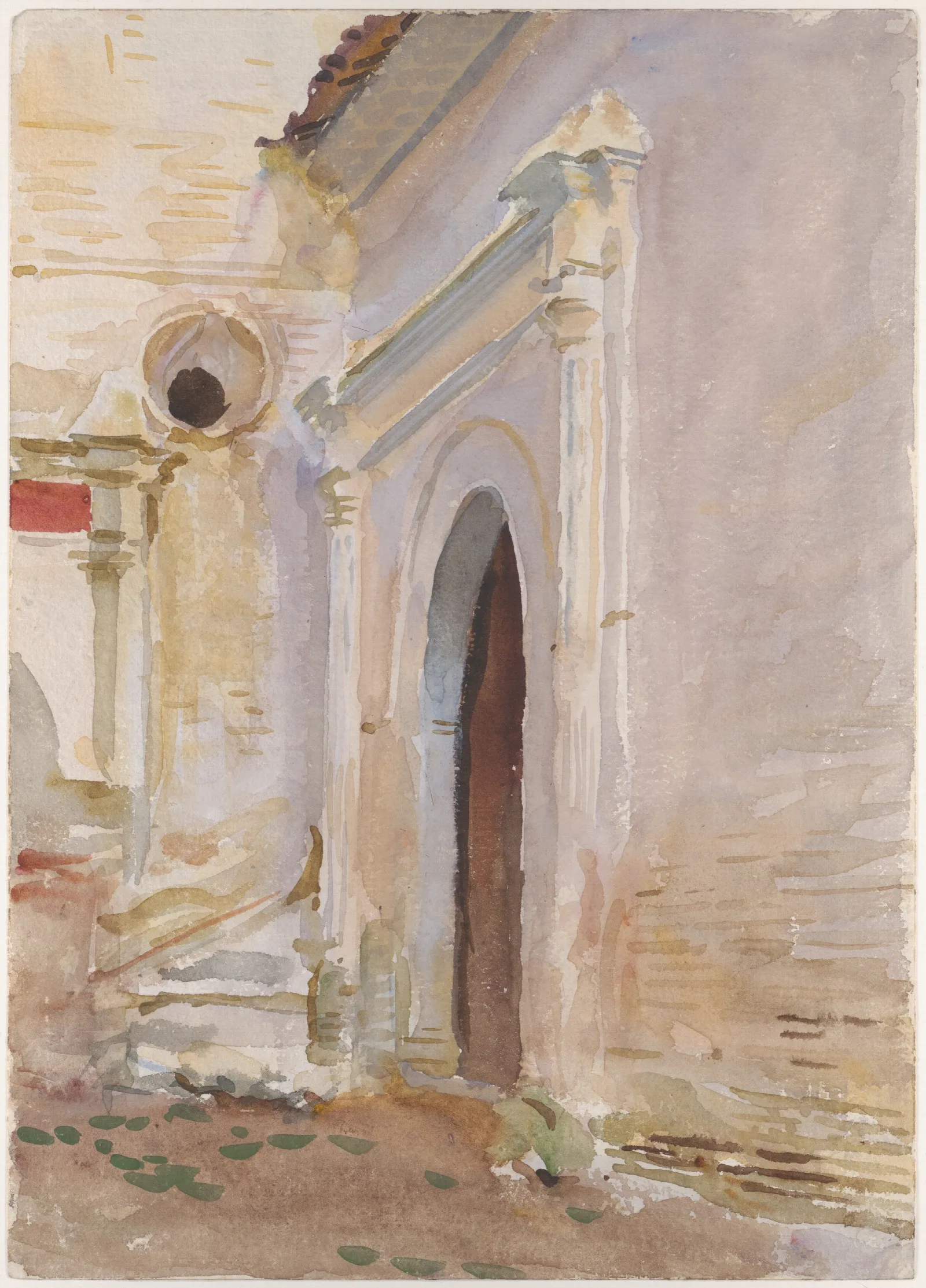 Arched Doorway Wall Art by John Singer Sargent - Canvas Print