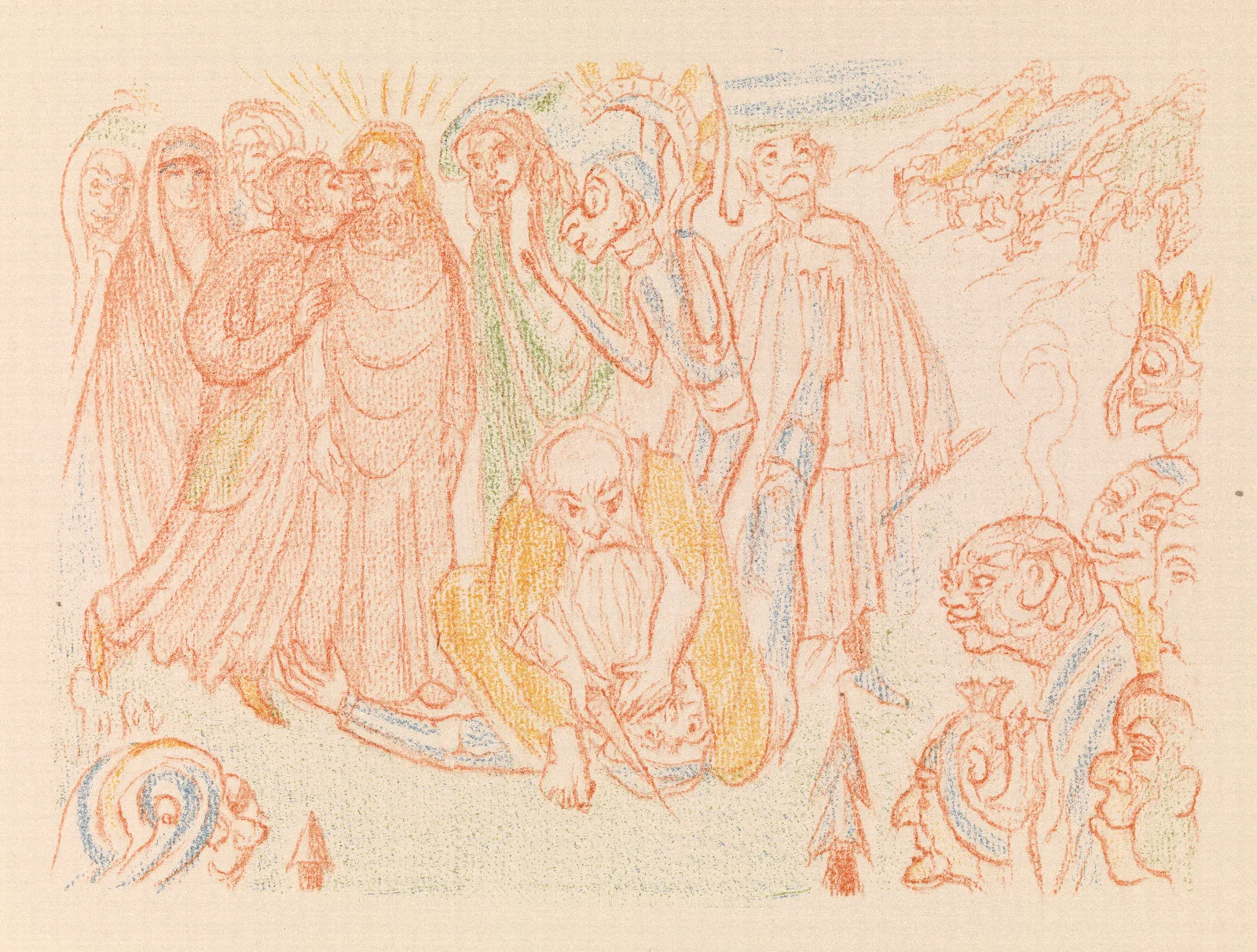 The Kiss Of Judas 3 Wall Art by James Ensor - Canvas Print