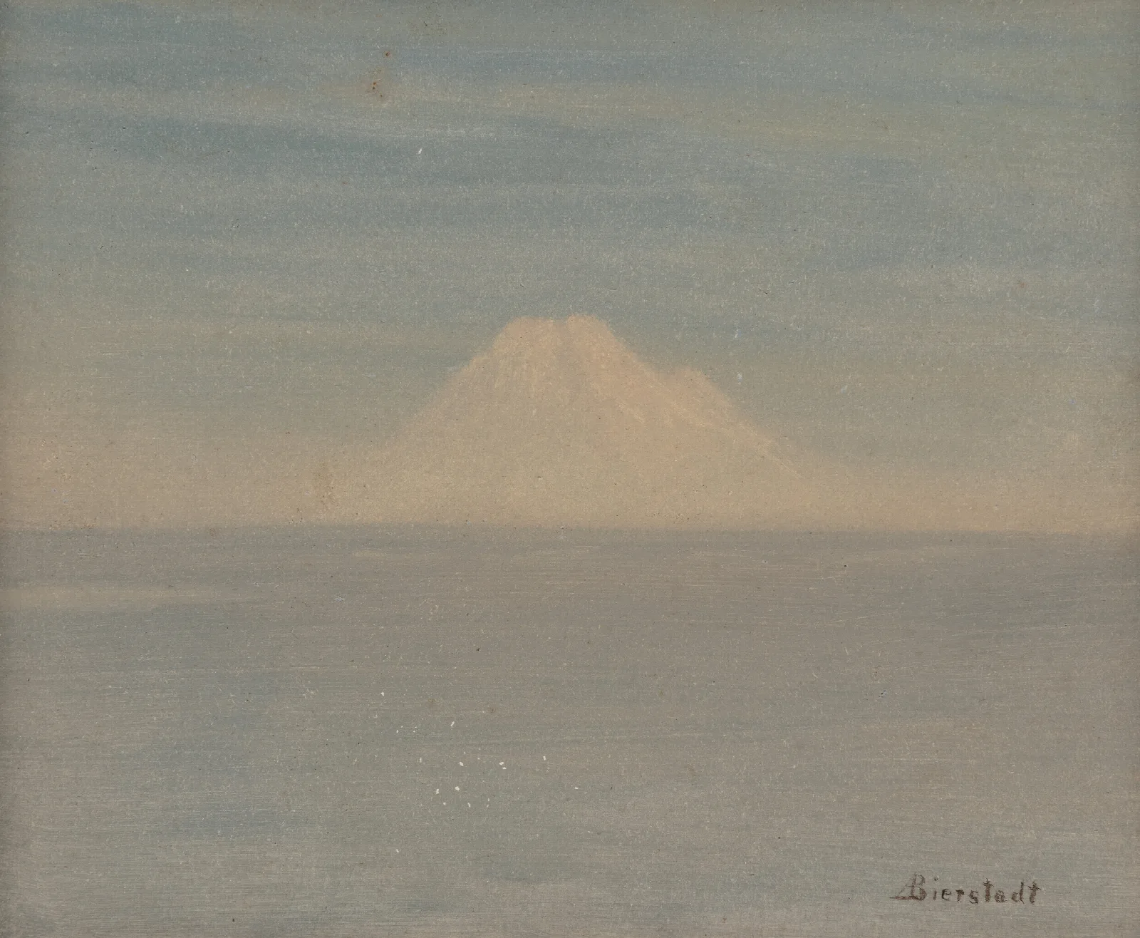 Mount Rainier Wall Art by Albert Bierstadt - Canvas Print