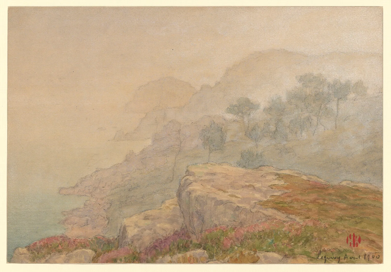 Loguivy 25 Wall Art by Henri Rivière - Canvas Print