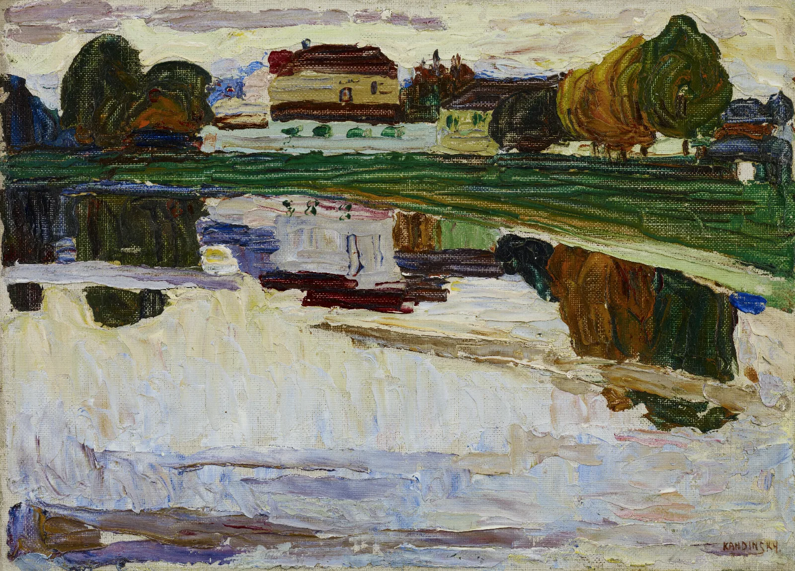 Nymphenburg Wall Art by Wassily Kandinsky - Canvas Print