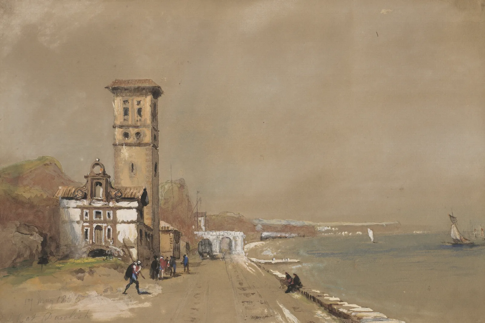 Dawlish Wall Art by David Roberts - Canvas Print