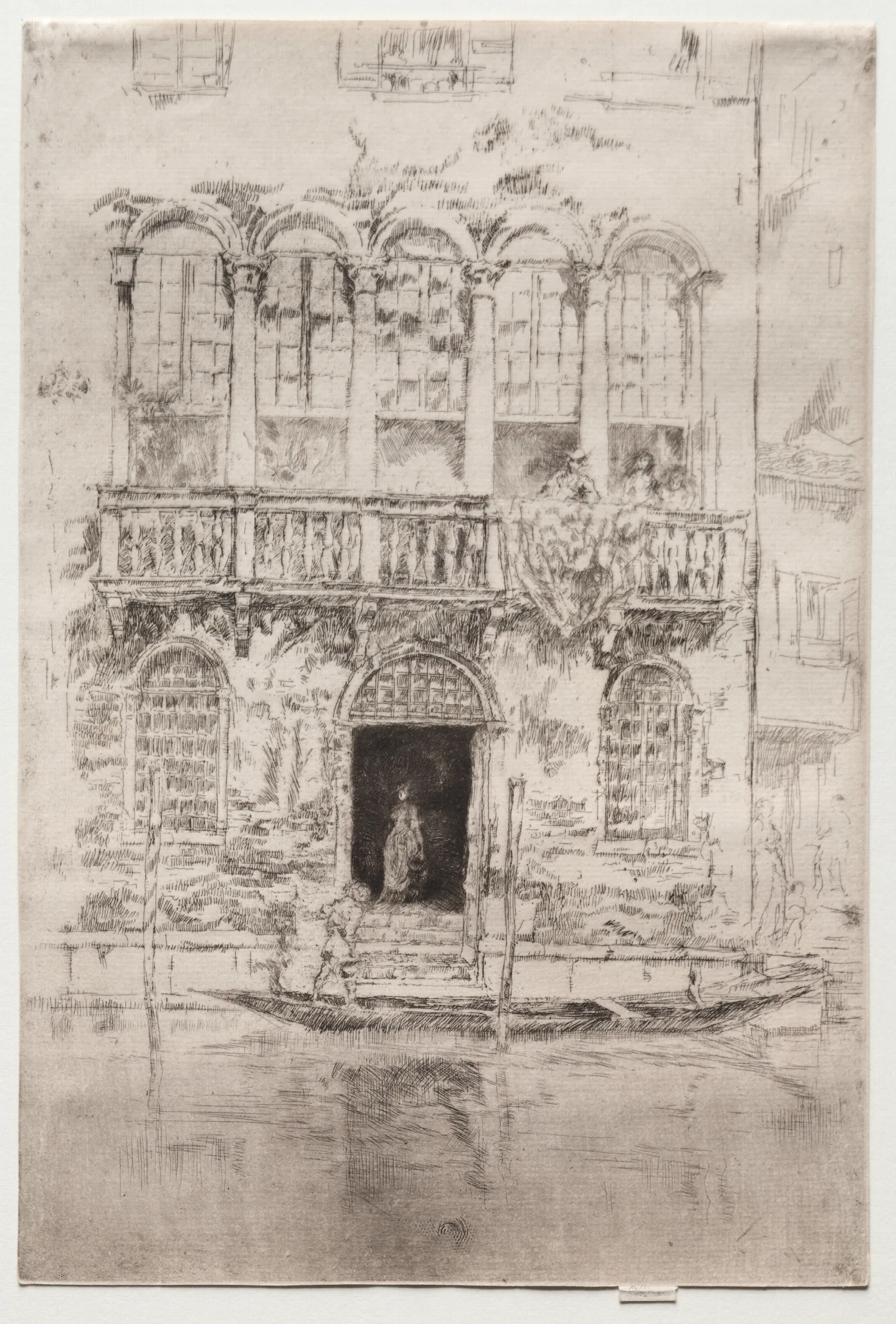 The Balcony 6 Wall Art by James Abbott McNeill Whistler - Canvas Print