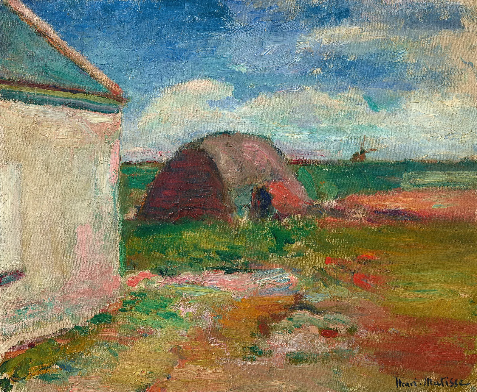 Paysage De Bretagne 2 Wall Art by Henri Matisse - Canvas Print
