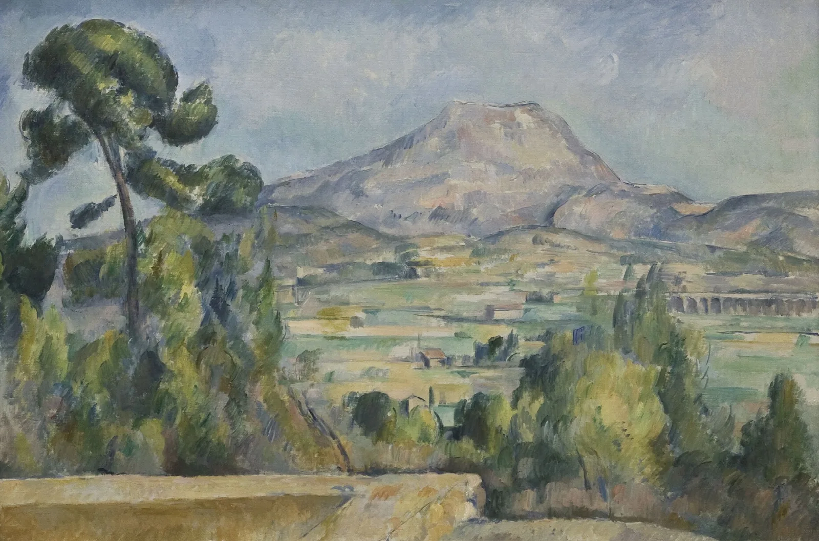 Montagne Saint Victoire Wall Art by Paul Cézanne - Canvas Print