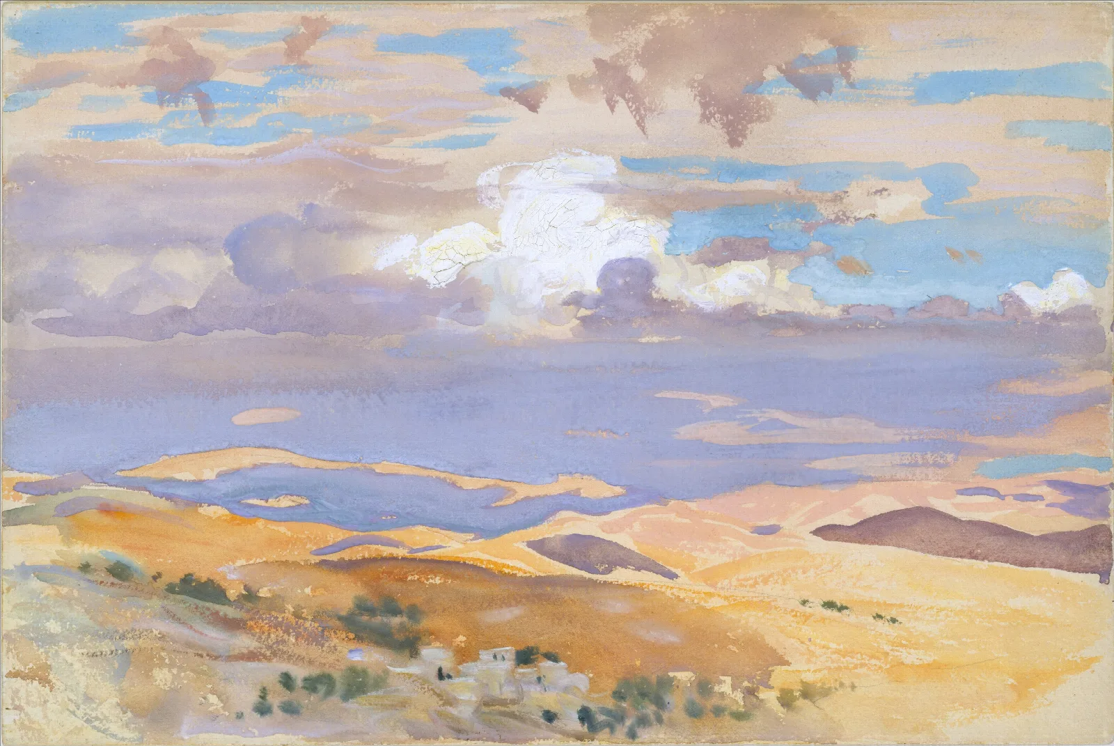 From Jerusalem Wall Art by John Singer Sargent - Canvas Print