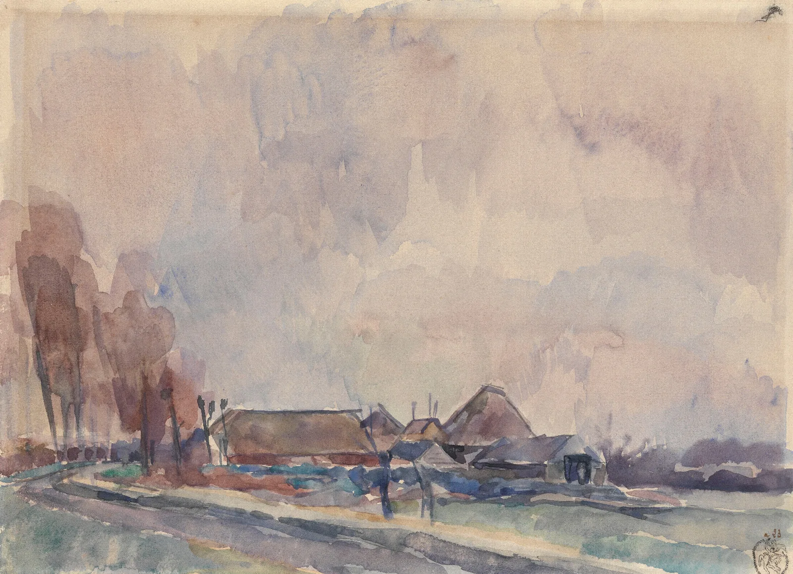 Amersfeld Amersfoort Wall Art by Rik Wouters - Canvas Print