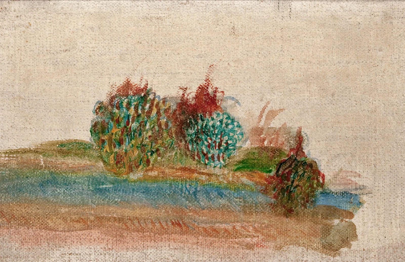 Paysage 21 Wall Art by Pierre-Auguste Renoir - Canvas Print