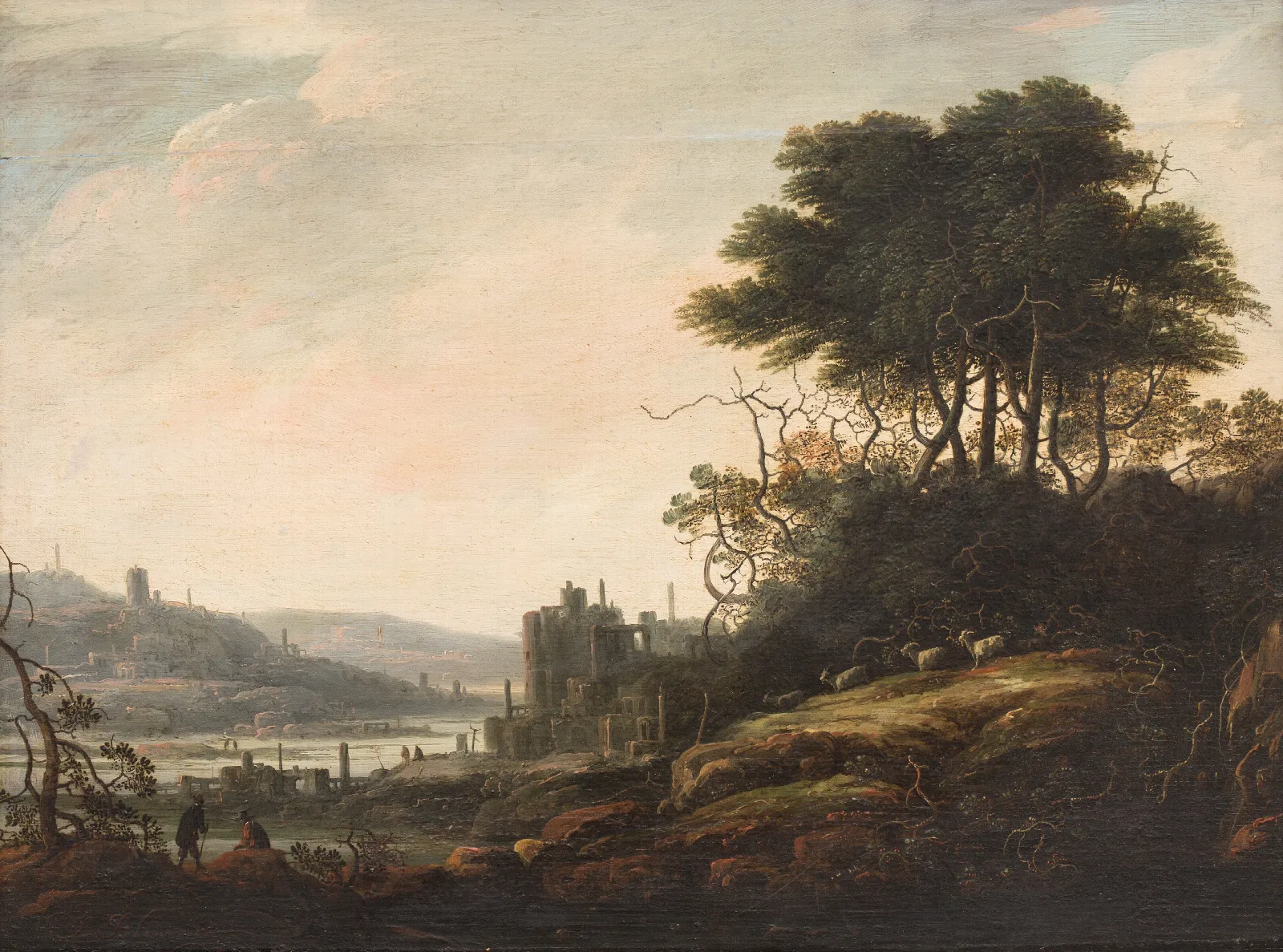 Landscape 35 Wall Art by Abraham Bloemaert - Canvas Print