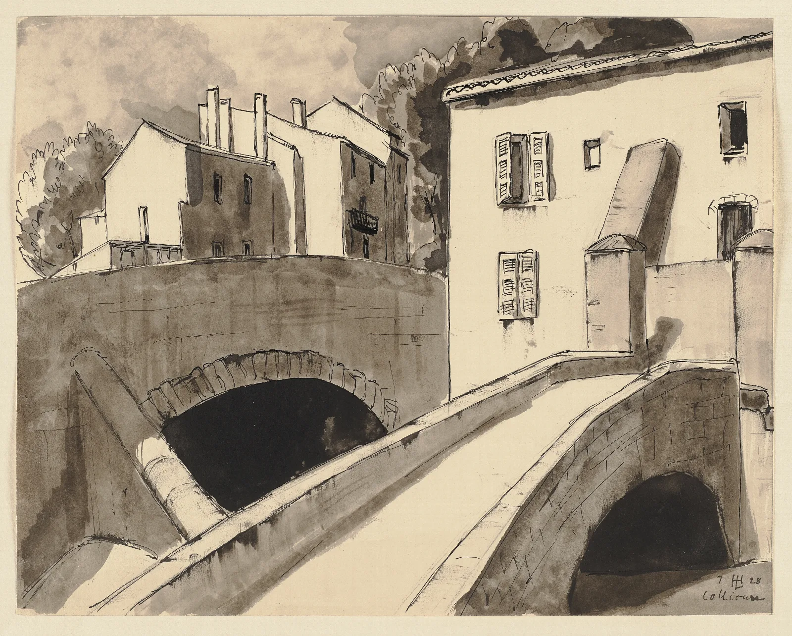 Collioure Wall Art by Hermann Lismann - Canvas Print