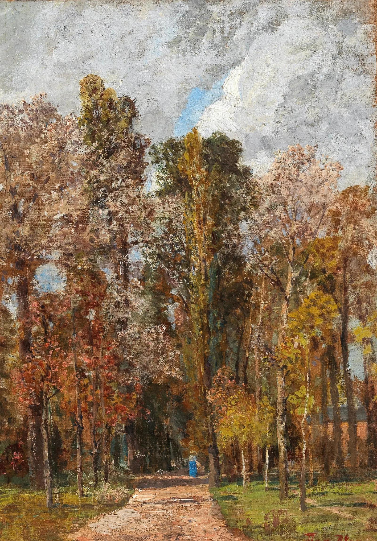 Kleiner Prater Wall Art by Tina Blau - Canvas Print