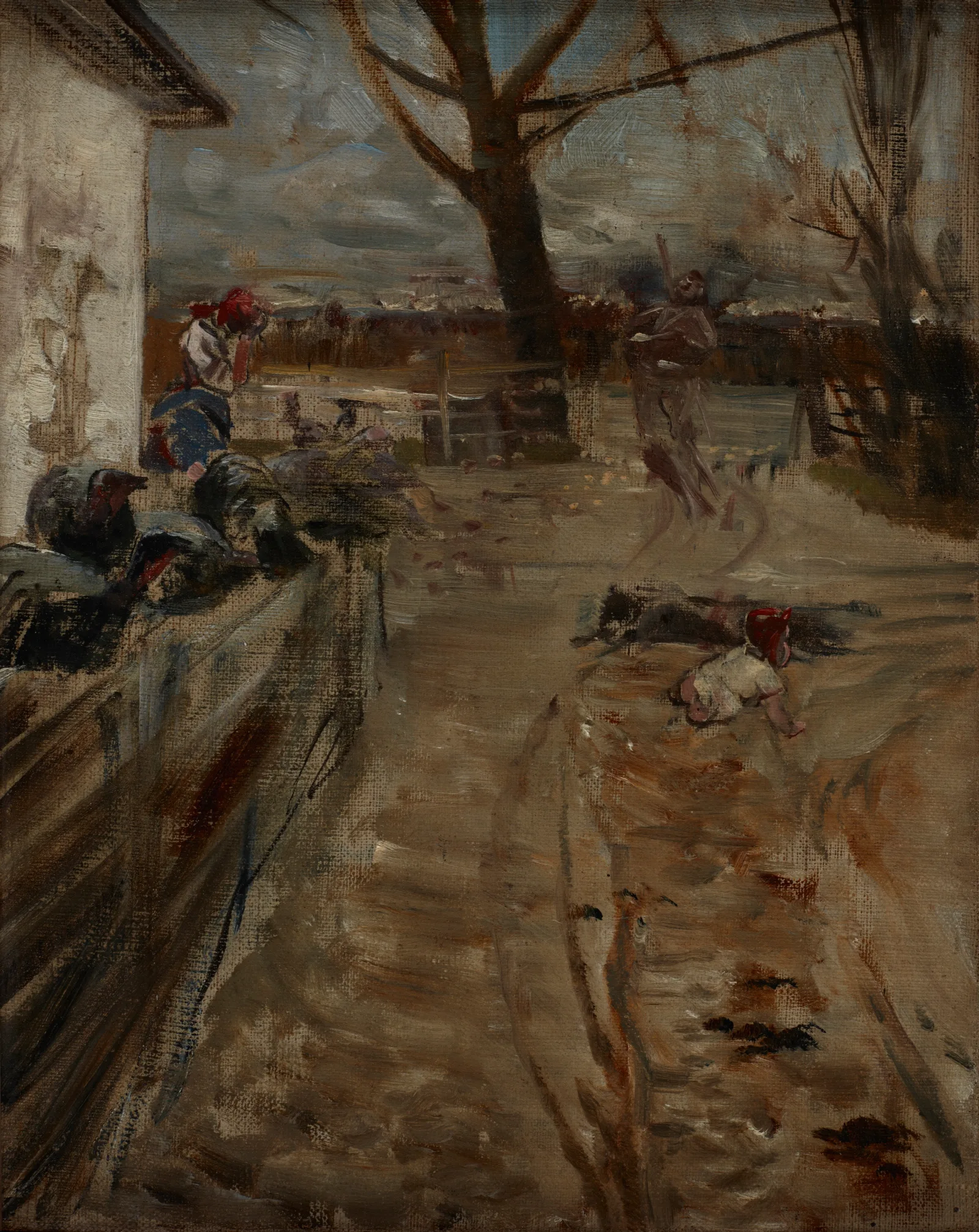 Country Farm Wall Art by Jacek Malczewski - Canvas Print