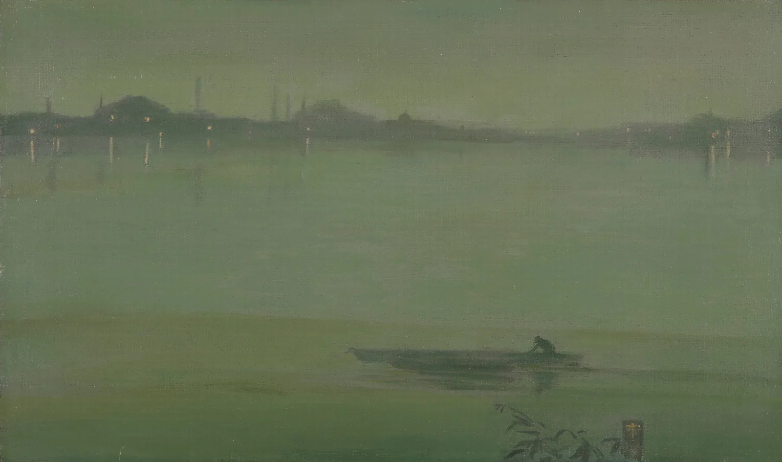 Thames Nocturne Wall Art by James Abbott McNeill Whistler - Canvas Print