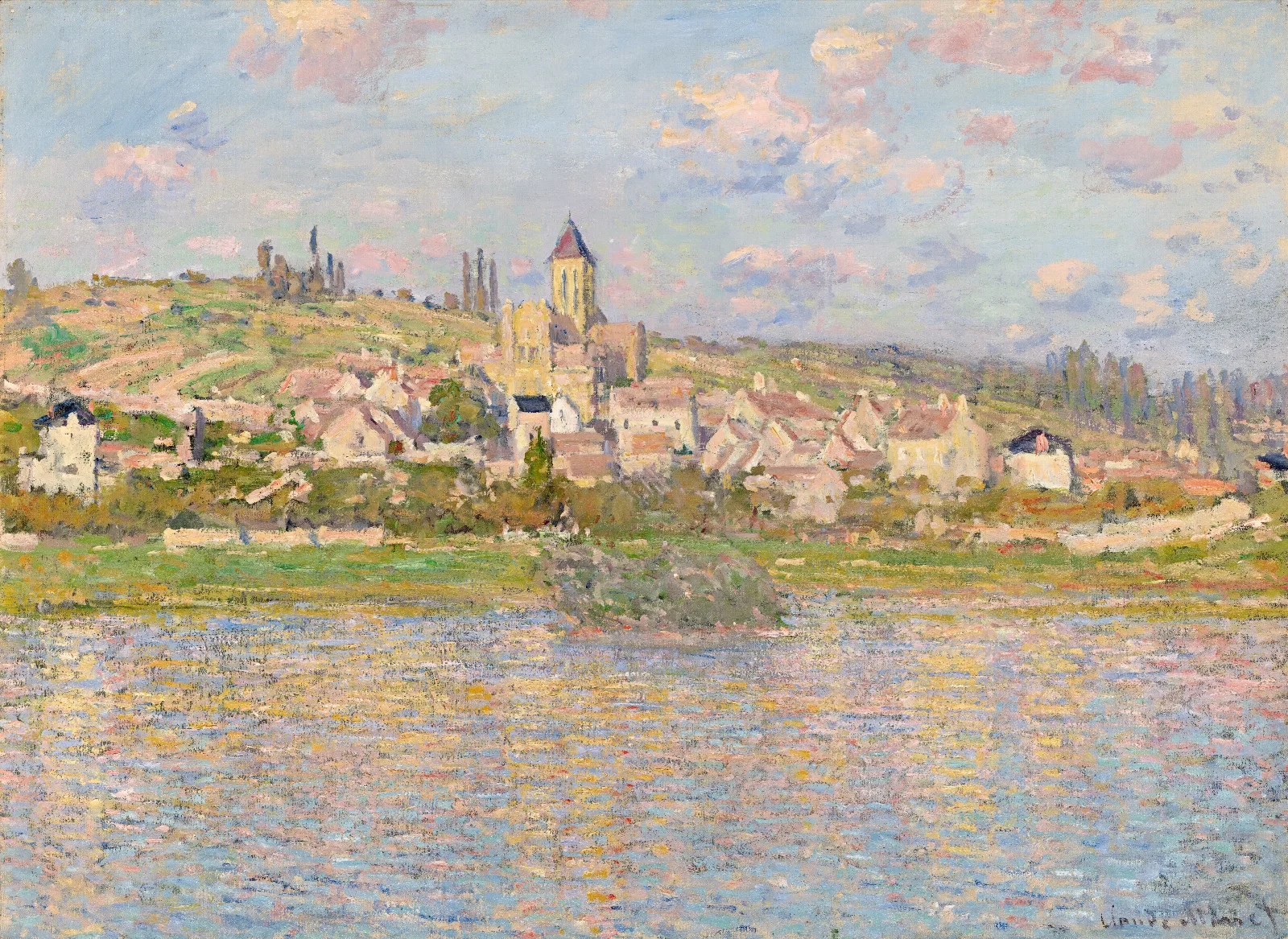 Vetheuil 2 Wall Art by Claude Monet - Canvas Print