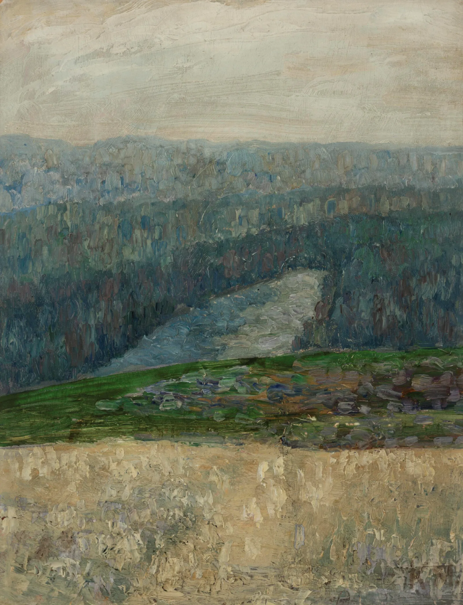 Maasik Wall Art by Konrad Mägi - Canvas Print