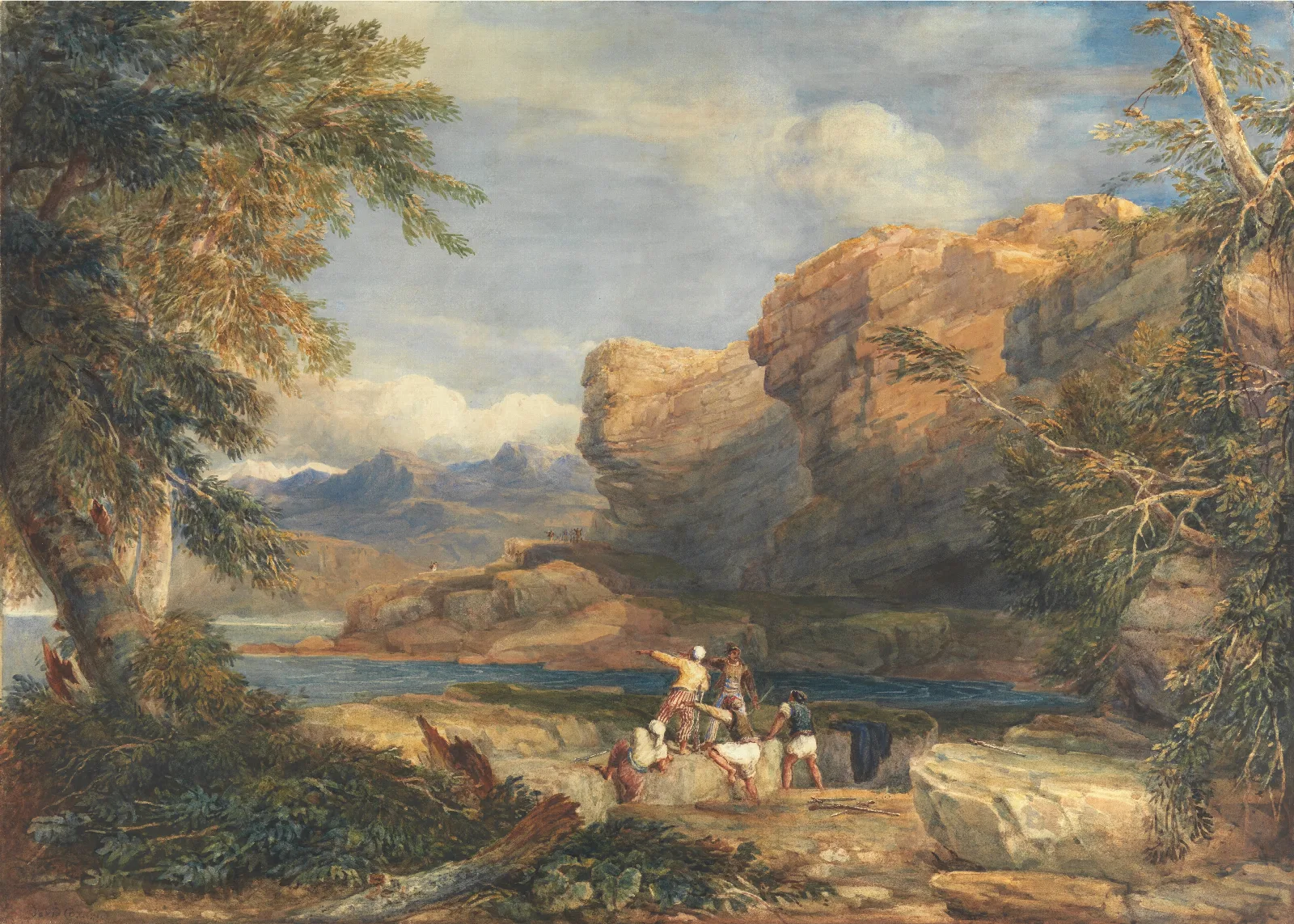 Pirates Isle Wall Art by David Cox - Canvas Print