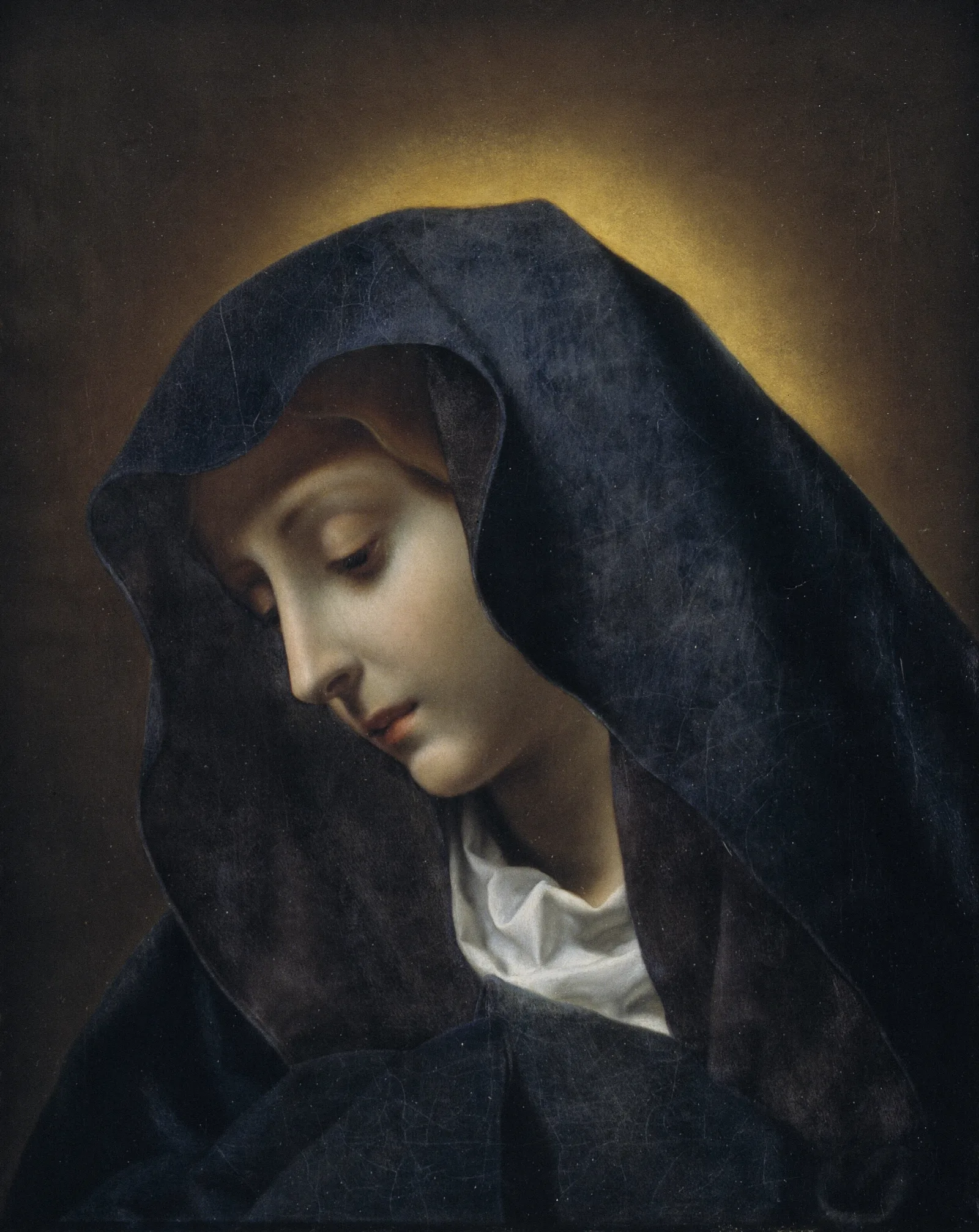 The Virgin Wall Art by Carlo Dolci - Canvas Print