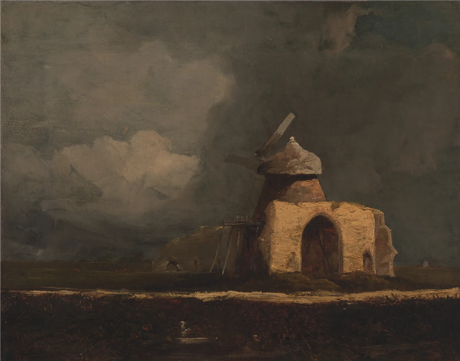 St Benets Abbey Wall Art by John Sell Cotman - Canvas Print