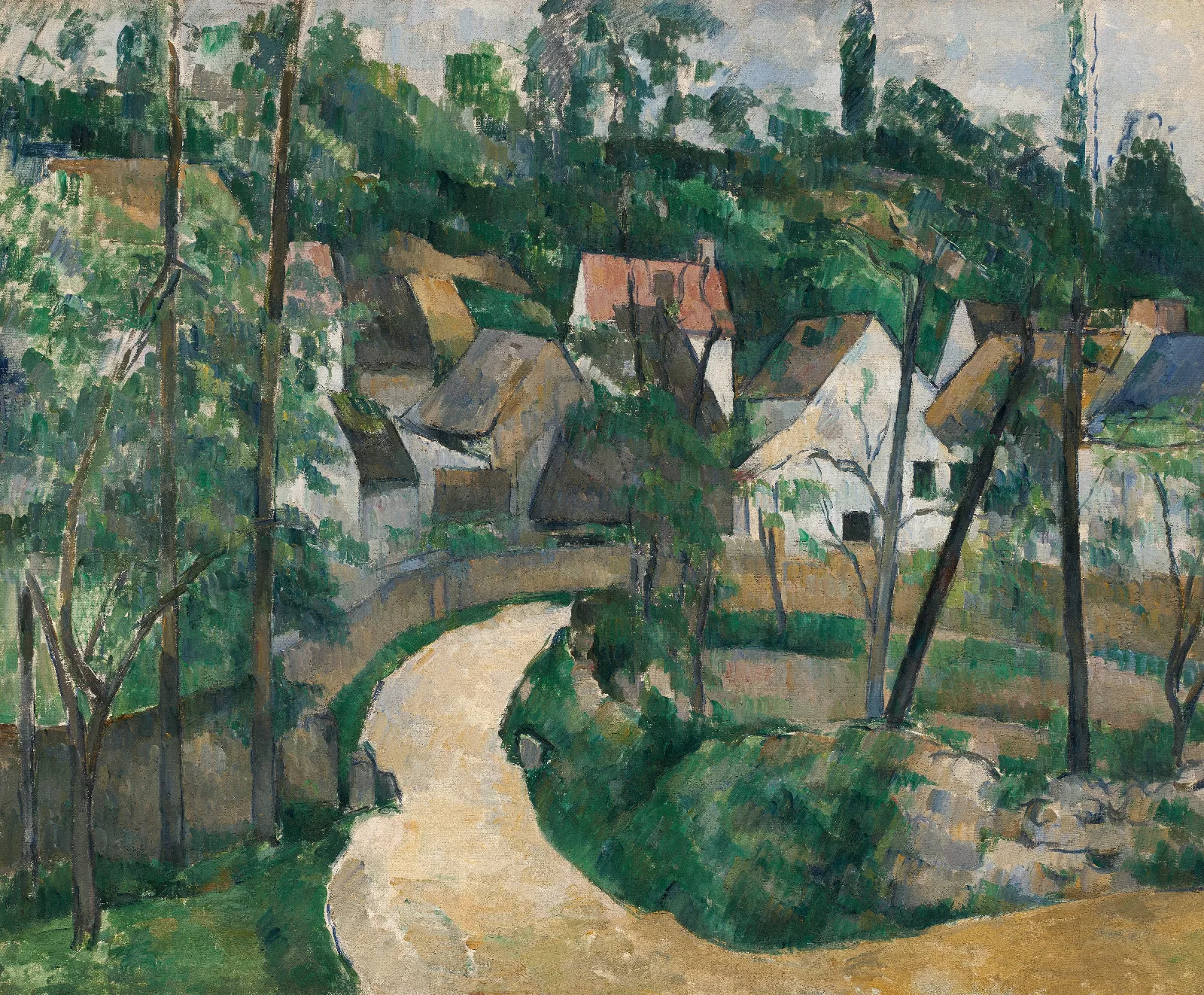 Turn In The Road Wall Art by Paul Cézanne - Canvas Print