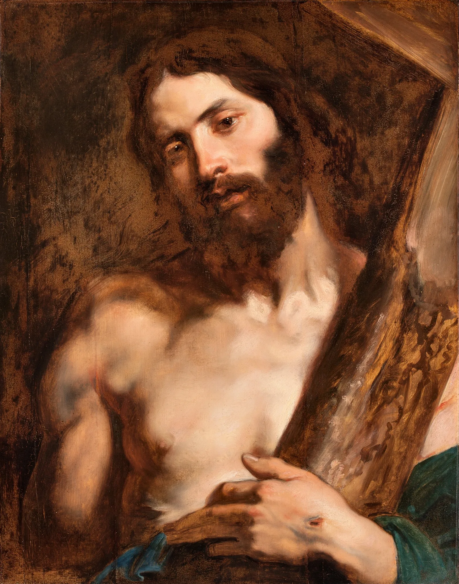 Christ Carrying The Cross 7 Wall Art by Anthony van Dyck - Canvas Print