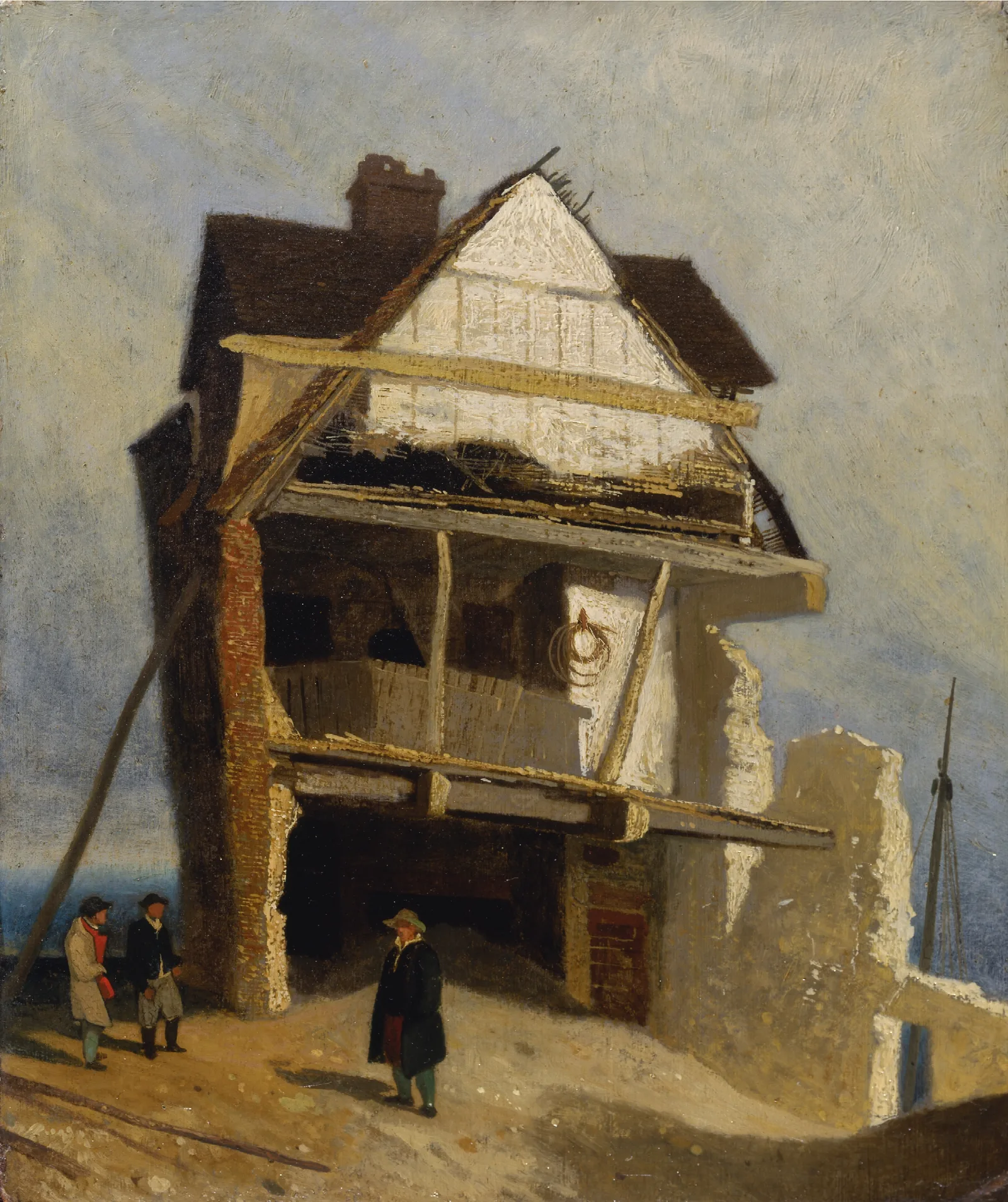 Ruined House Wall Art by John Sell Cotman - Canvas Print