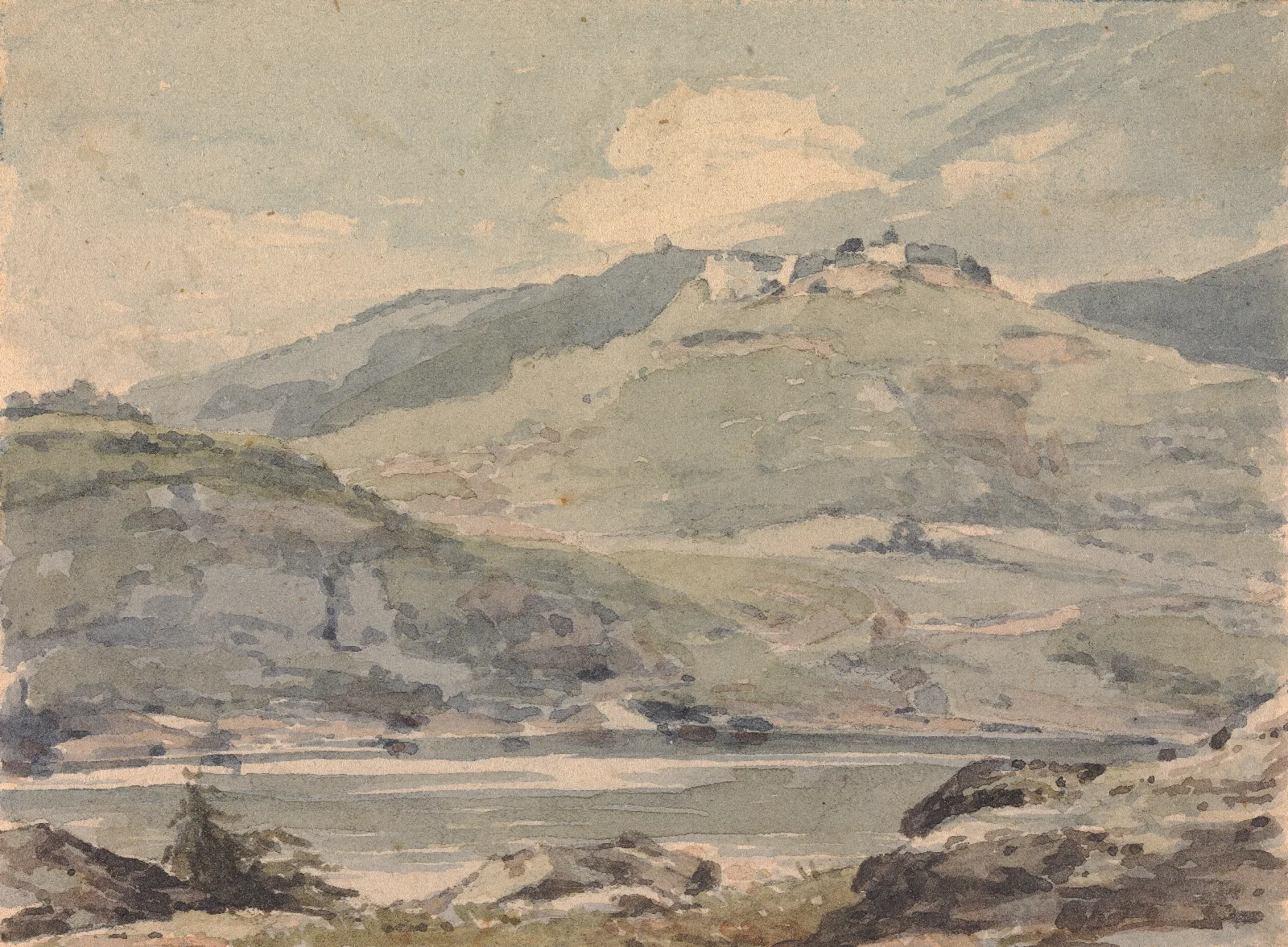 Fort Putnam From Constitution Island Wall Art by Thomas Sully - Canvas Print