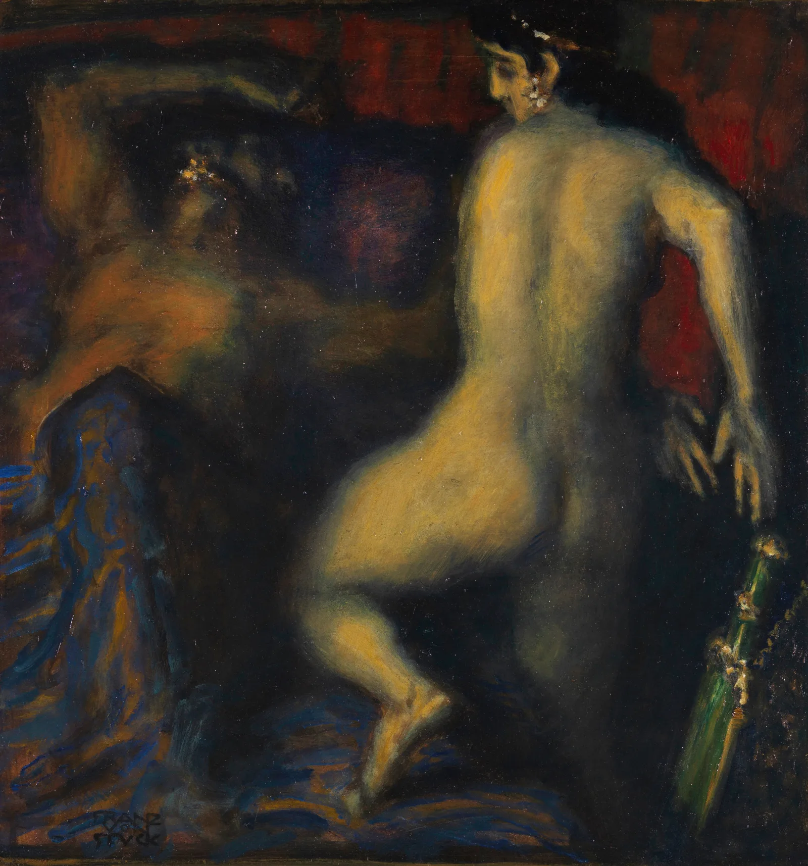 Judith Und Holofernes Wall Art by Franz von Stuck - Canvas Print