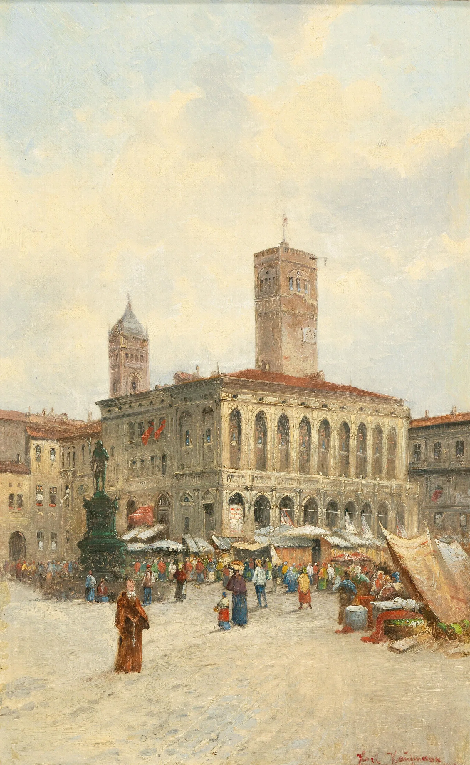 Bologna Wall Art by Karl Kaufmann - Canvas Print