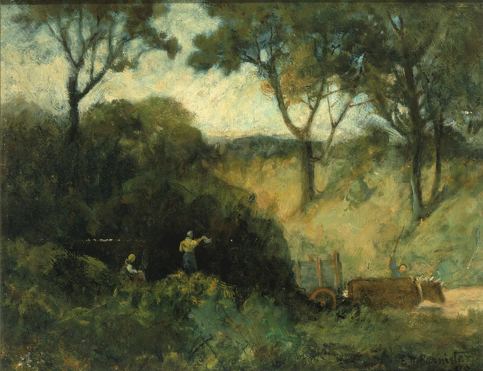 The Salute Wall Art by Edward Mitchell Bannister - Canvas Print