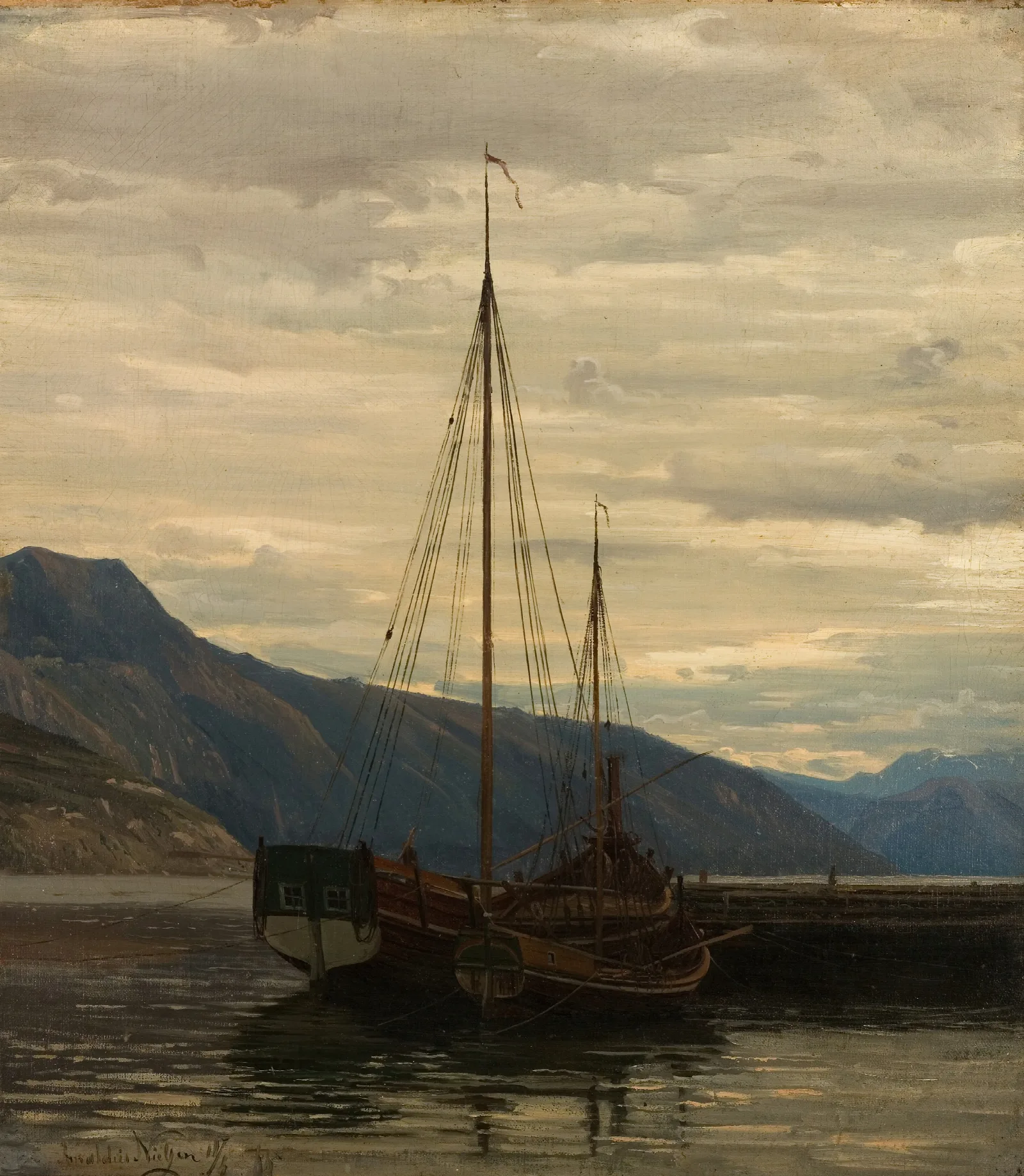 Sognejekter Wall Art by Amaldus Nielsen - Canvas Print