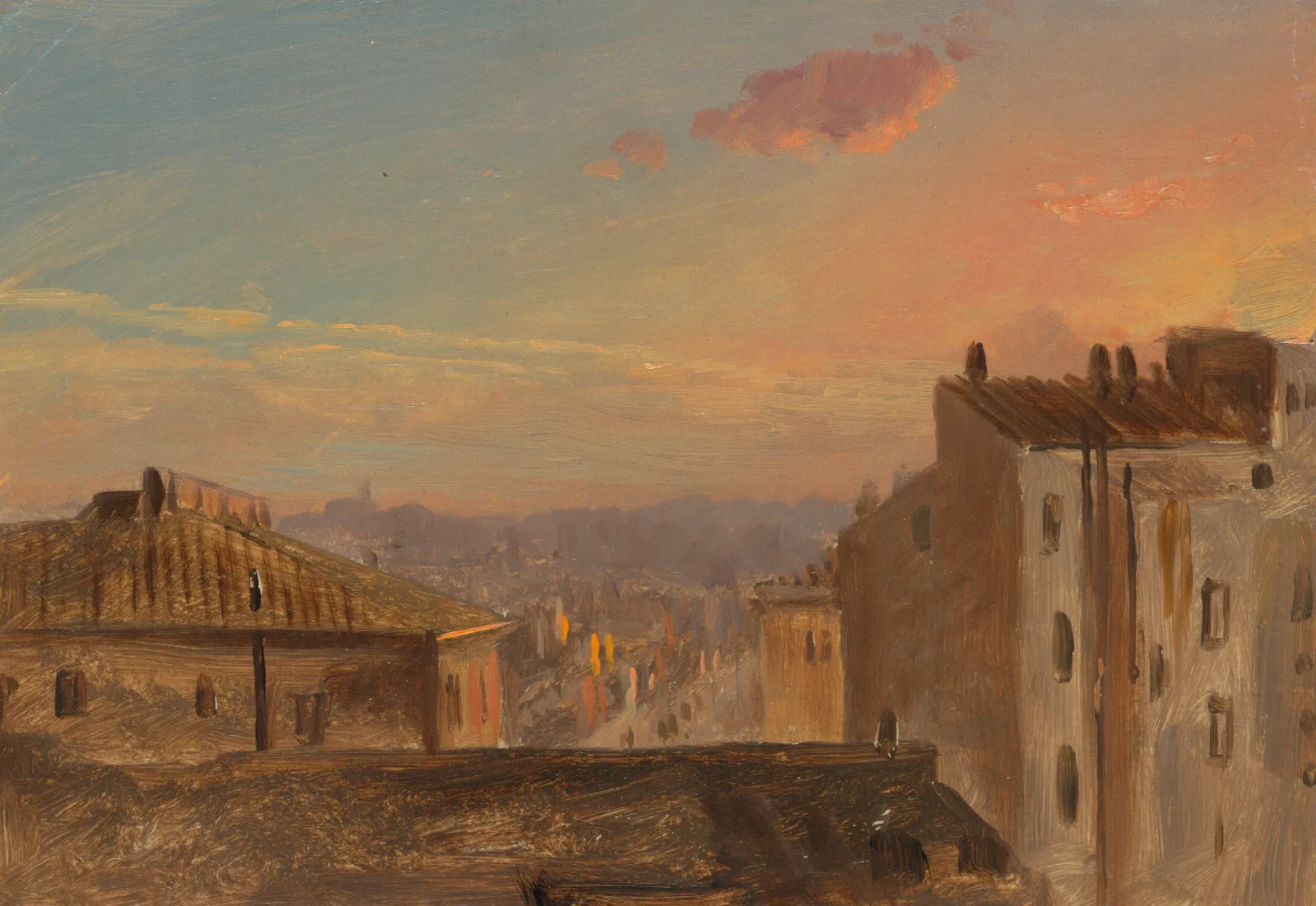 View Of Rome 2 Wall Art by Frederic Edwin Church - Canvas Print