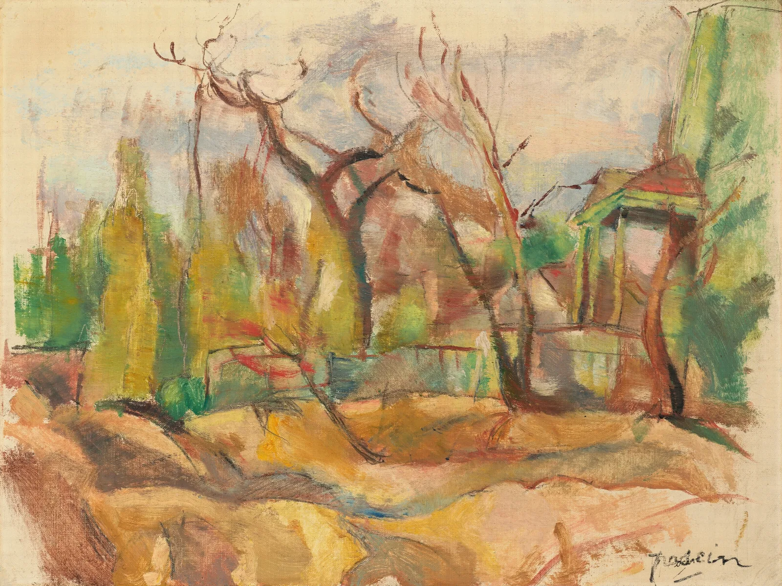 Paysage A Cuba Wall Art by Jules Pascin - Canvas Print