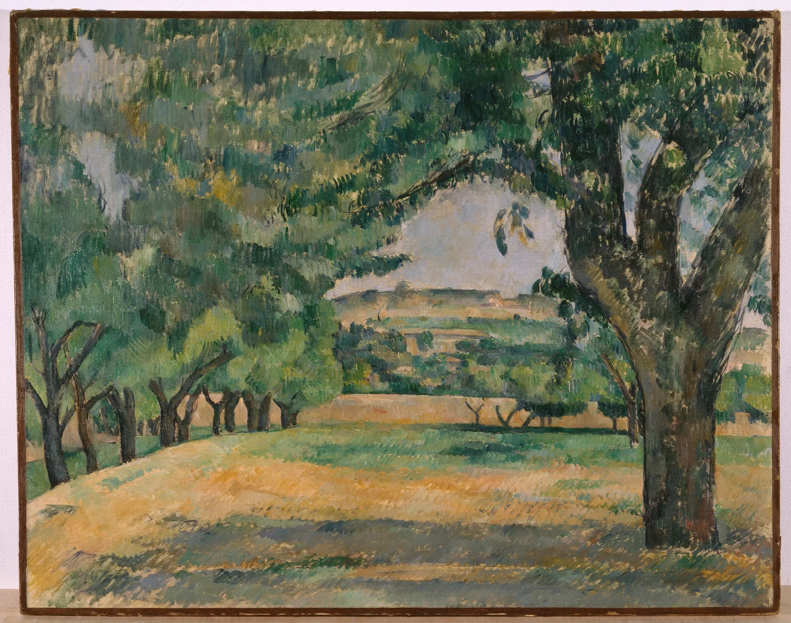 The Neighborhood Of Jas De Bouffan Wall Art by Paul Cézanne - Canvas Print