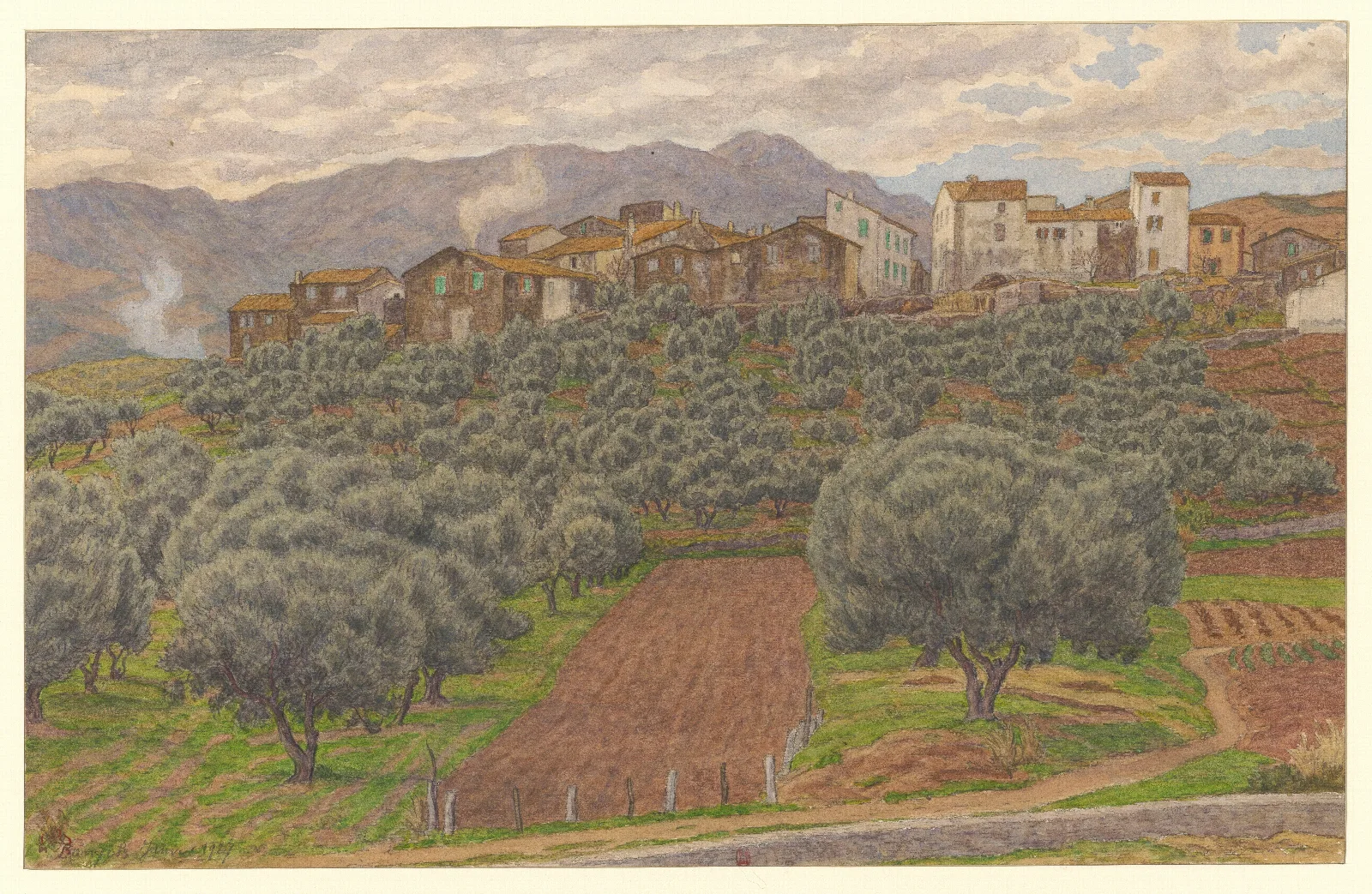 Banyuls Wall Art by Henri Rivière - Canvas Print