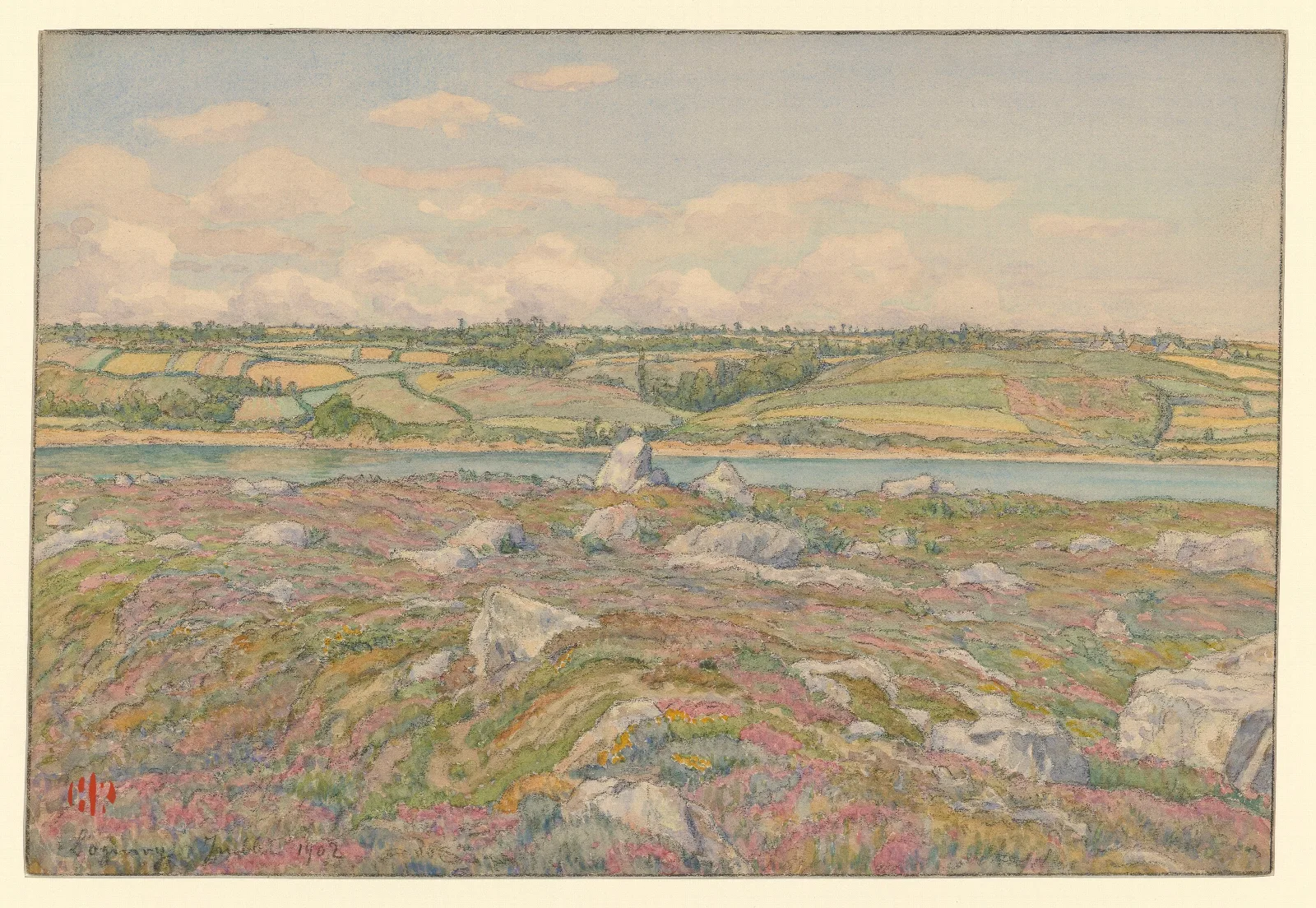 Loguivy 26 Wall Art by Henri Rivière - Canvas Print