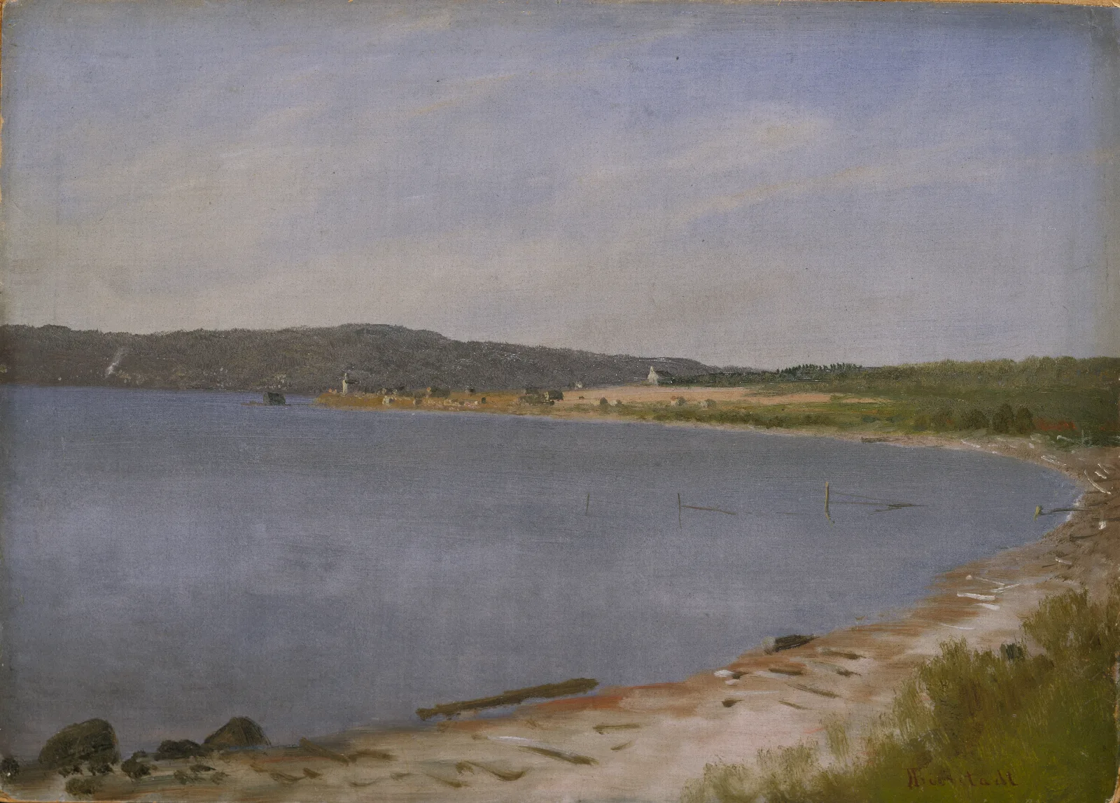 San Francisco Bay Wall Art by Albert Bierstadt - Canvas Print