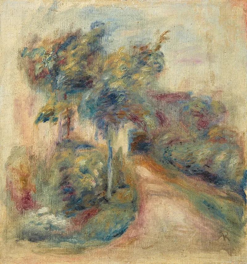 Paysage 80 Wall Art by Pierre-Auguste Renoir - Canvas Print