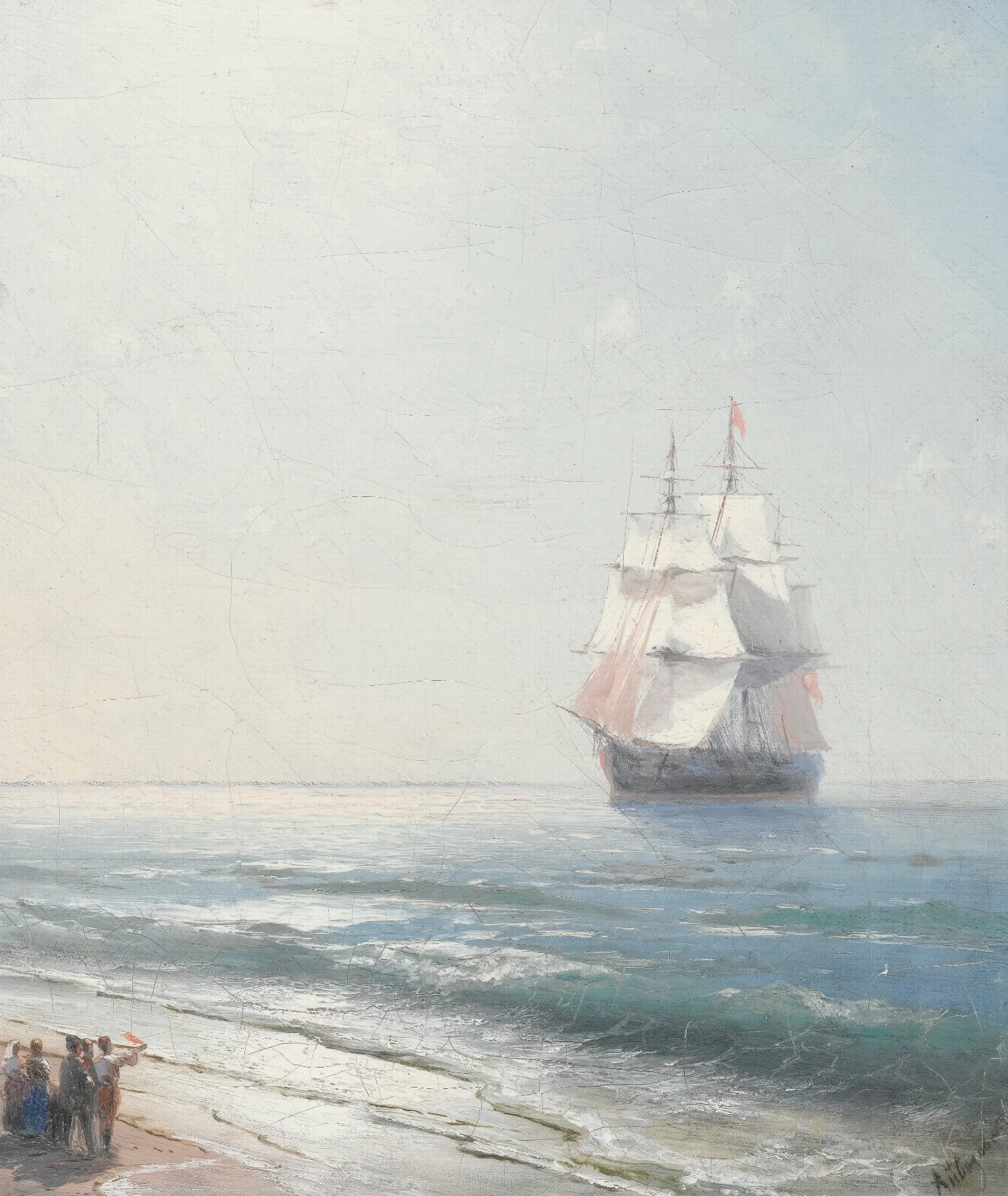 Crimea Wall Art by Ivan Konstantinovich Aivazovsky - Canvas Print