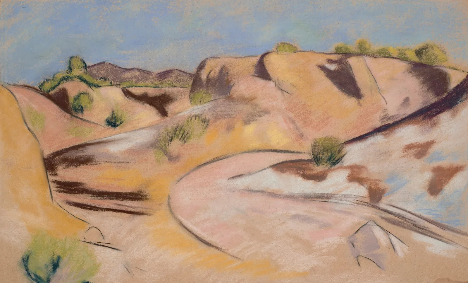New Mexico 2 Wall Art by Marsden Hartley - Canvas Print