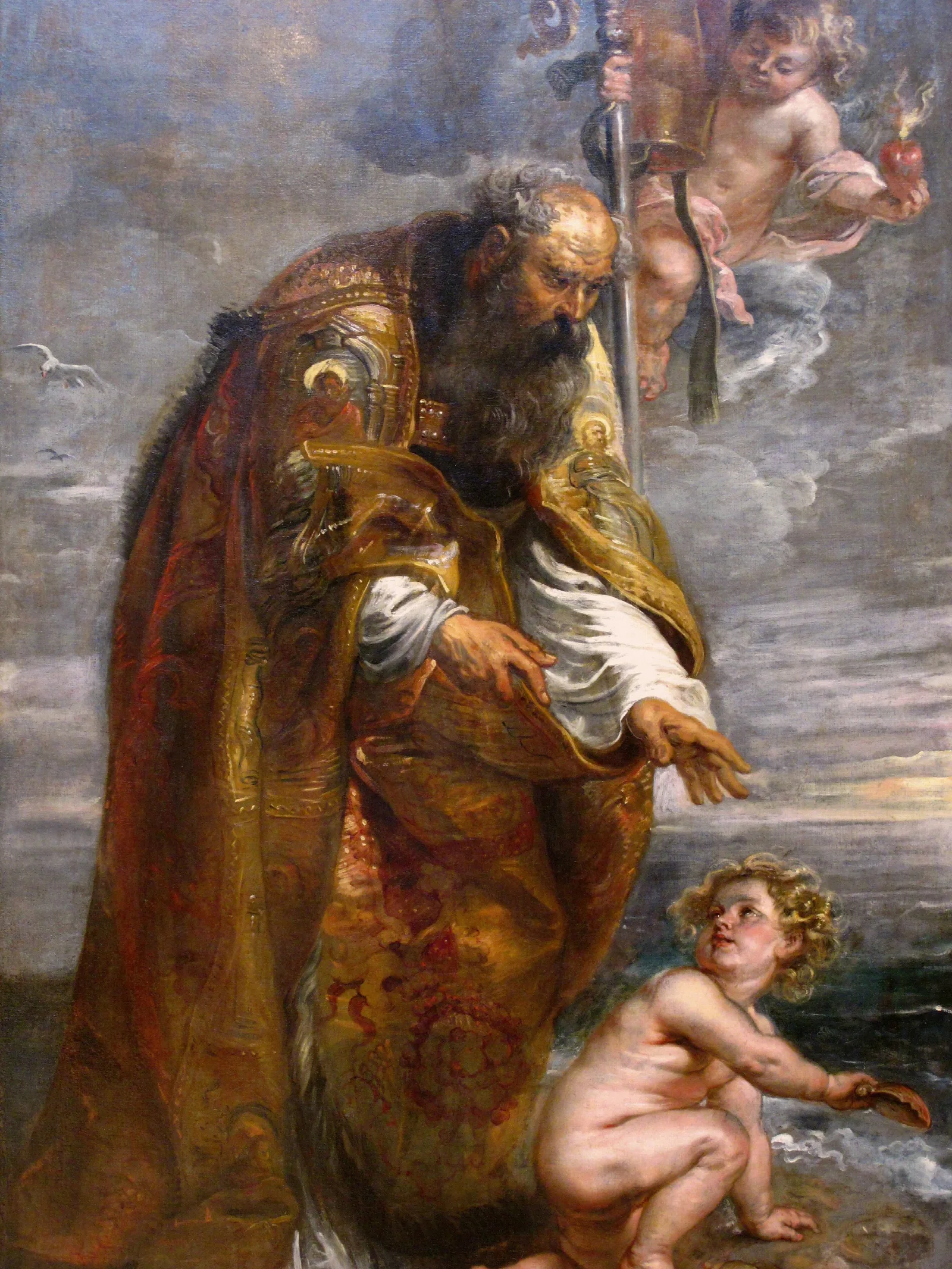 Saint Augustine 5 Wall Art by Peter Paul Rubens - Canvas Print