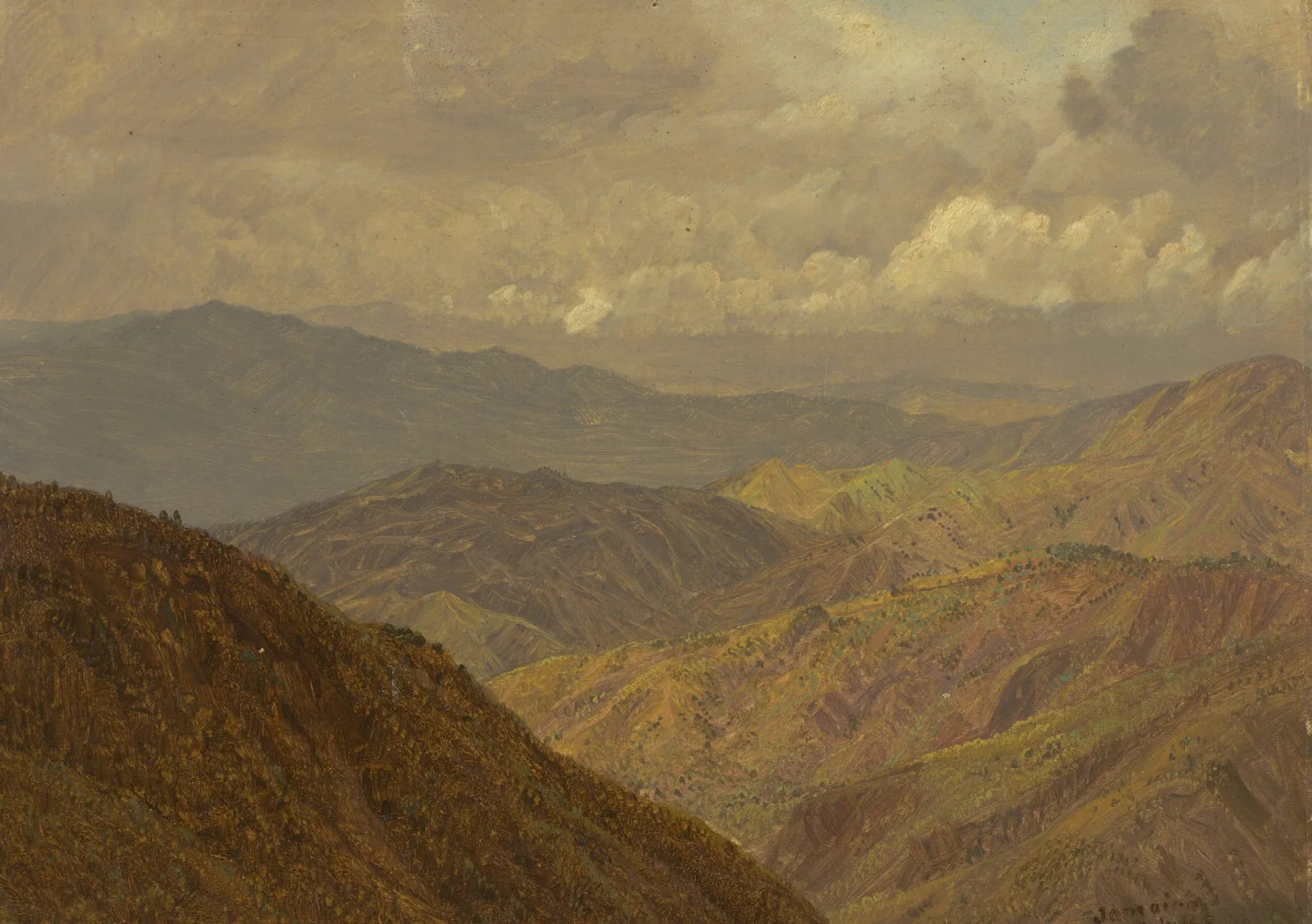 Mountainous Landscape Ii Wall Art by Frederic Edwin Church - Canvas Print