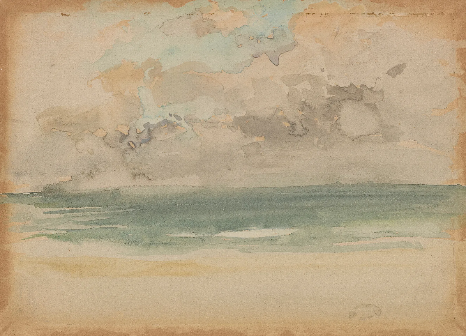The Ocean Wave 2 Wall Art by James Abbott McNeill Whistler - Canvas Print