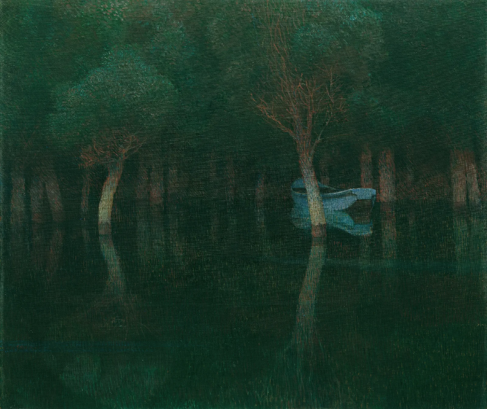 Dammerung Wall Art by Carl Moll - Canvas Print
