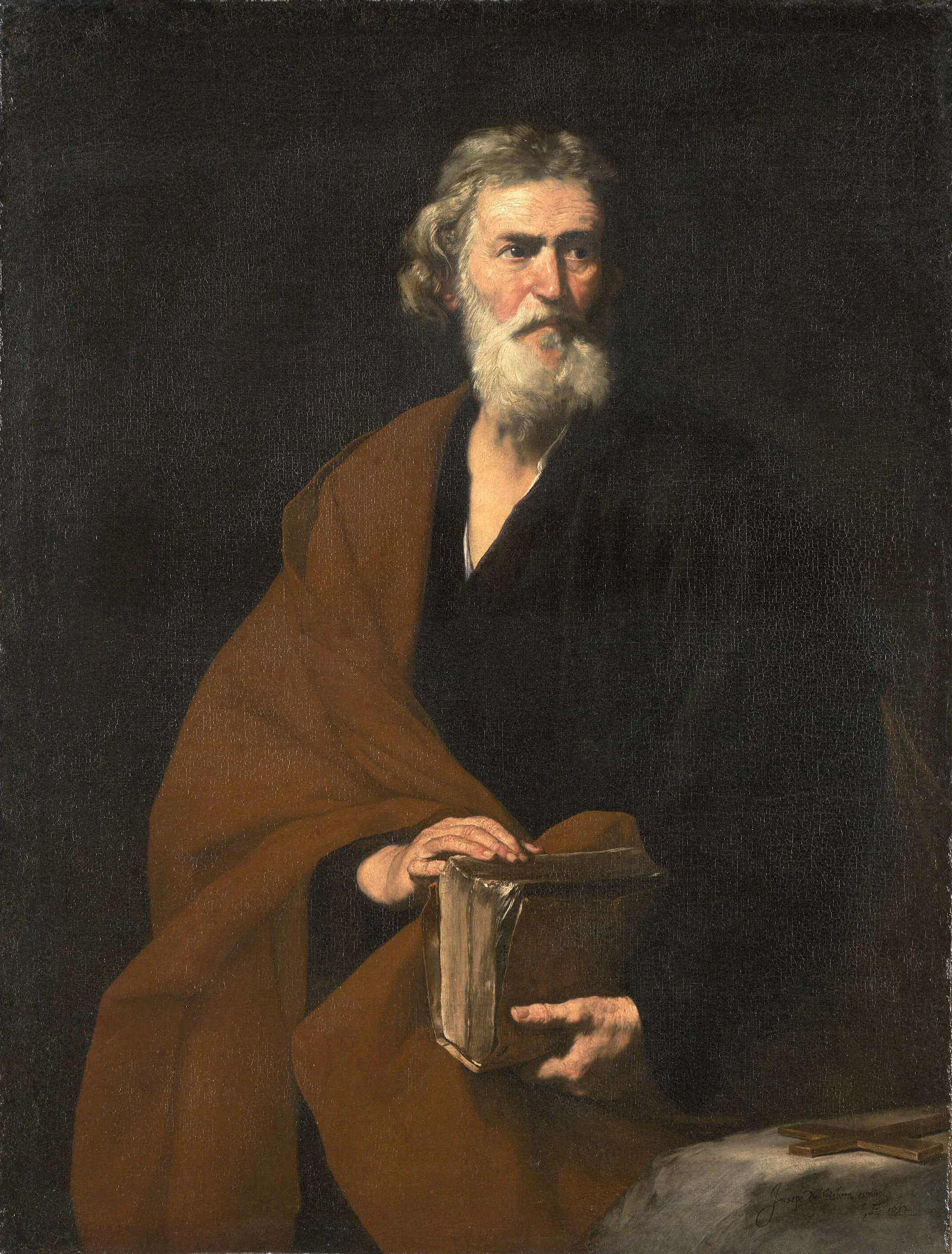 Saint Matthew 3 Wall Art by Jusepe de Ribera - Canvas Print
