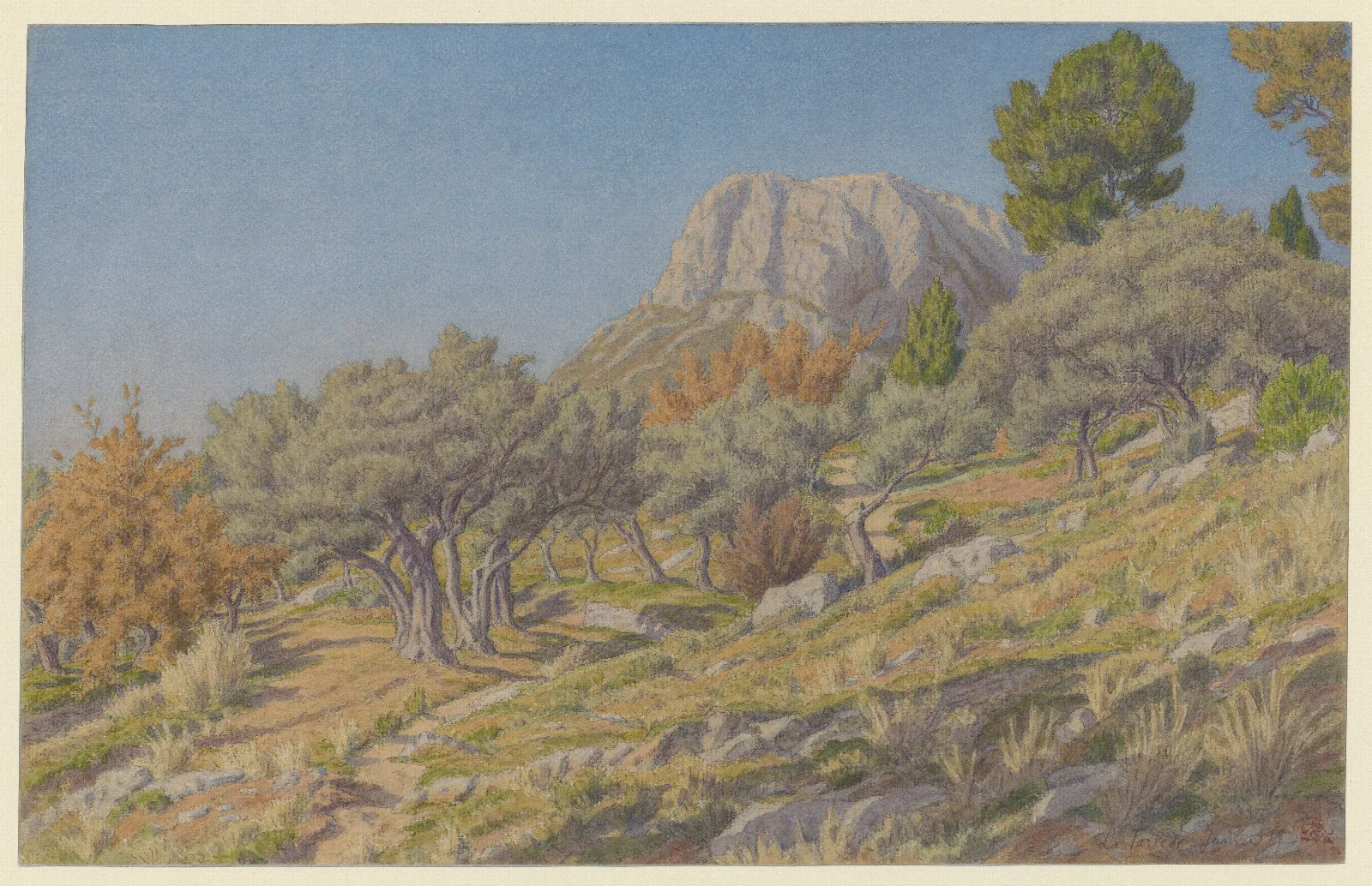La Farlede Wall Art by Henri Rivière - Canvas Print