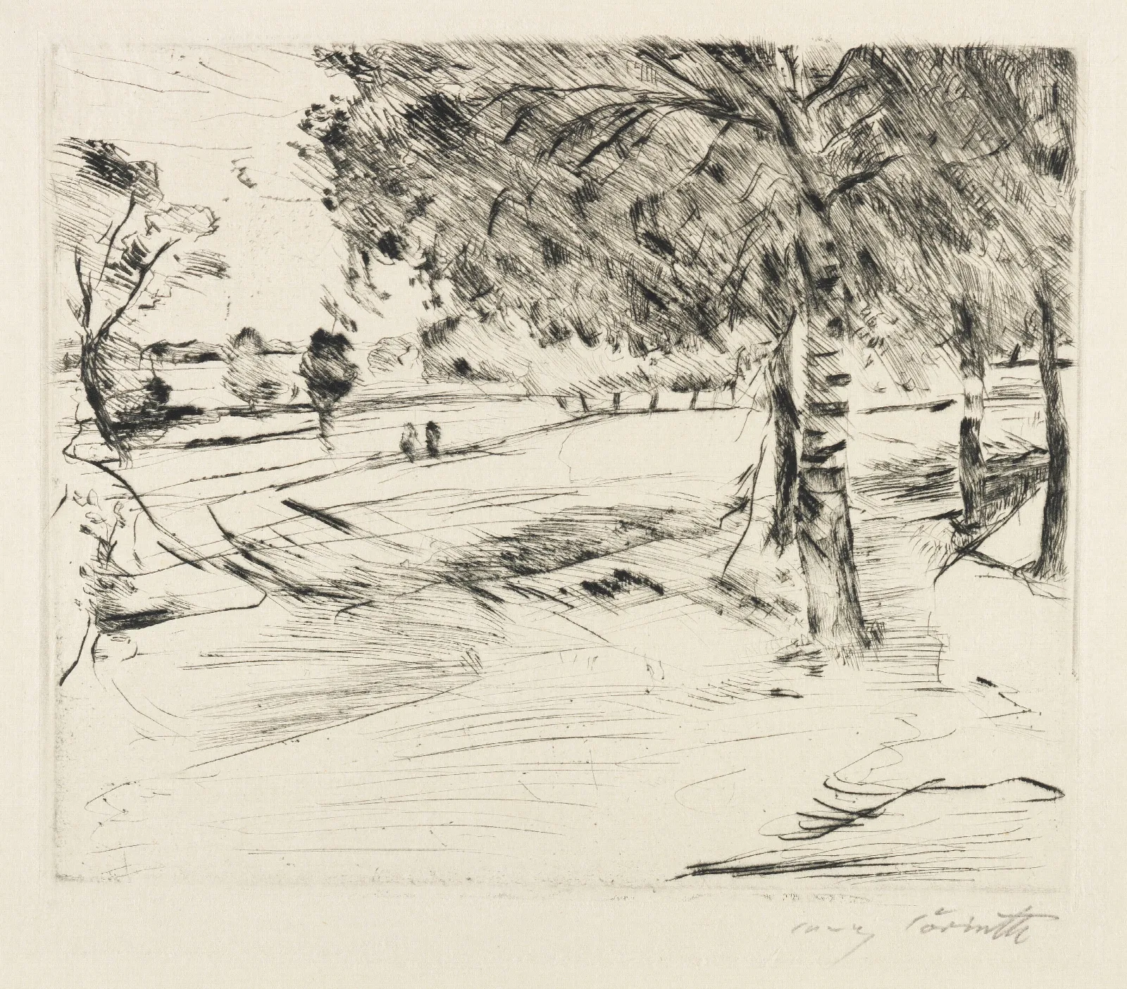 Landschaft 42 Wall Art by Lovis Corinth - Canvas Print