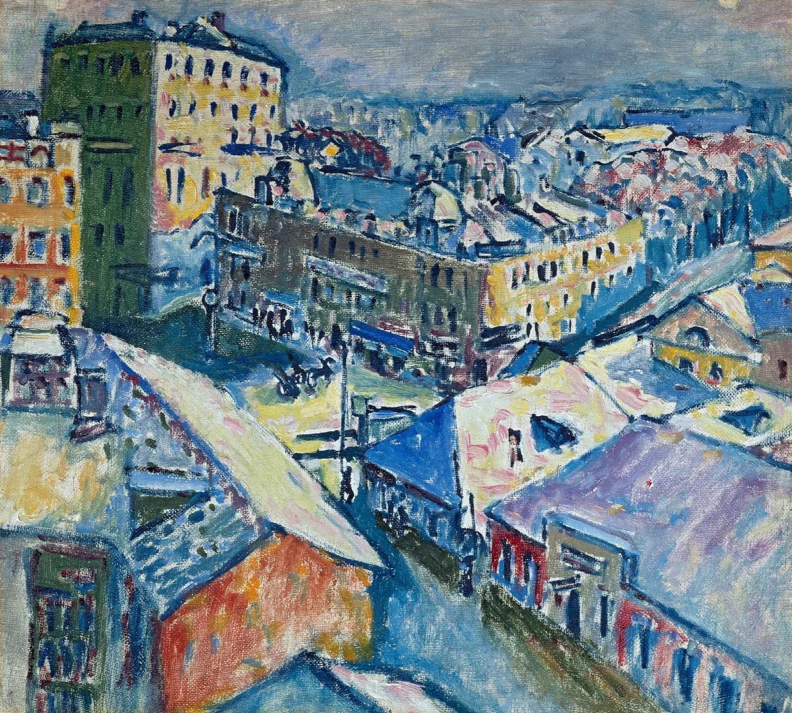 Zubovsky Platz Wall Art by Wassily Kandinsky - Canvas Print