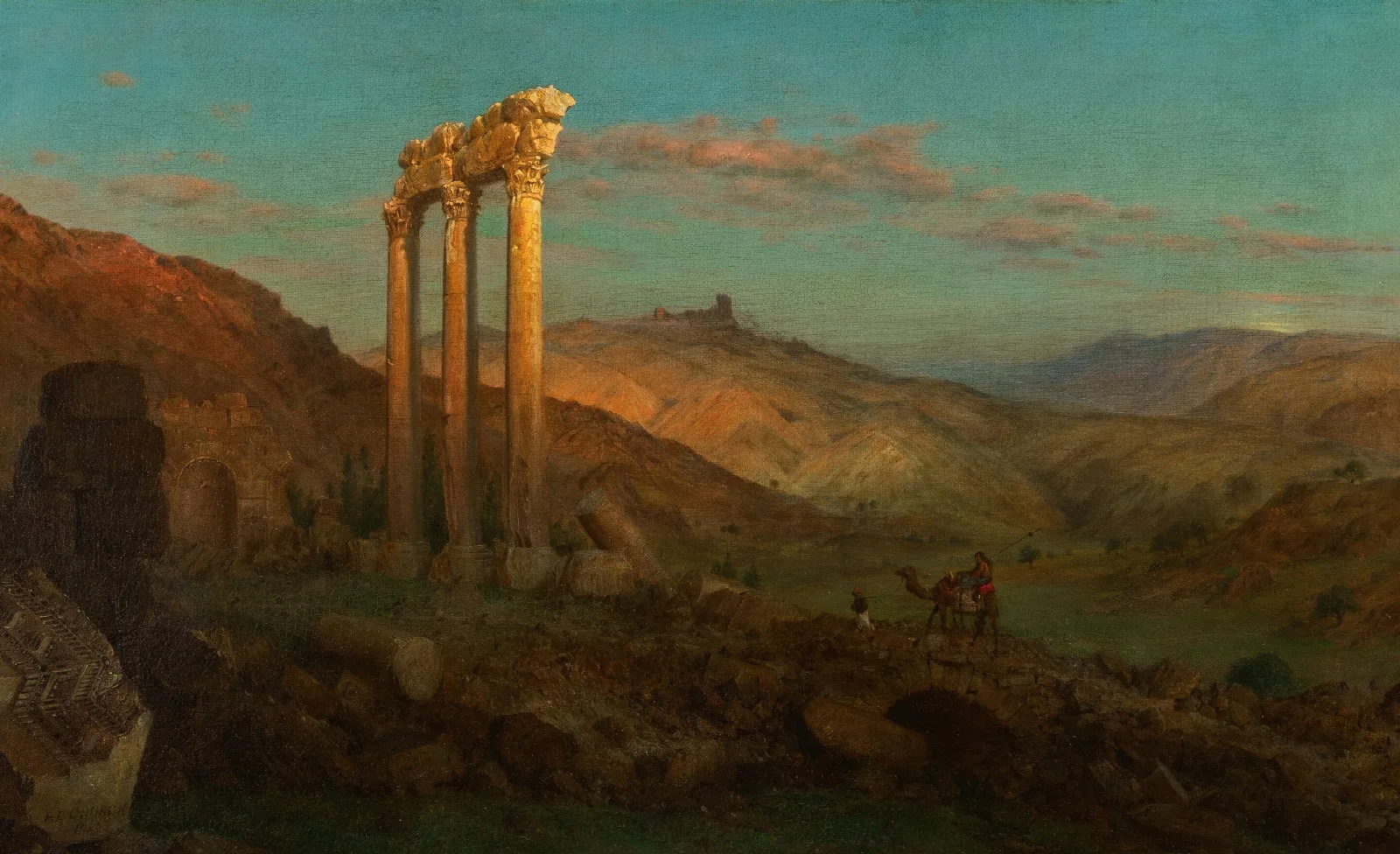 Valley Of The Lebanon Wall Art by Frederic Edwin Church - Canvas Print