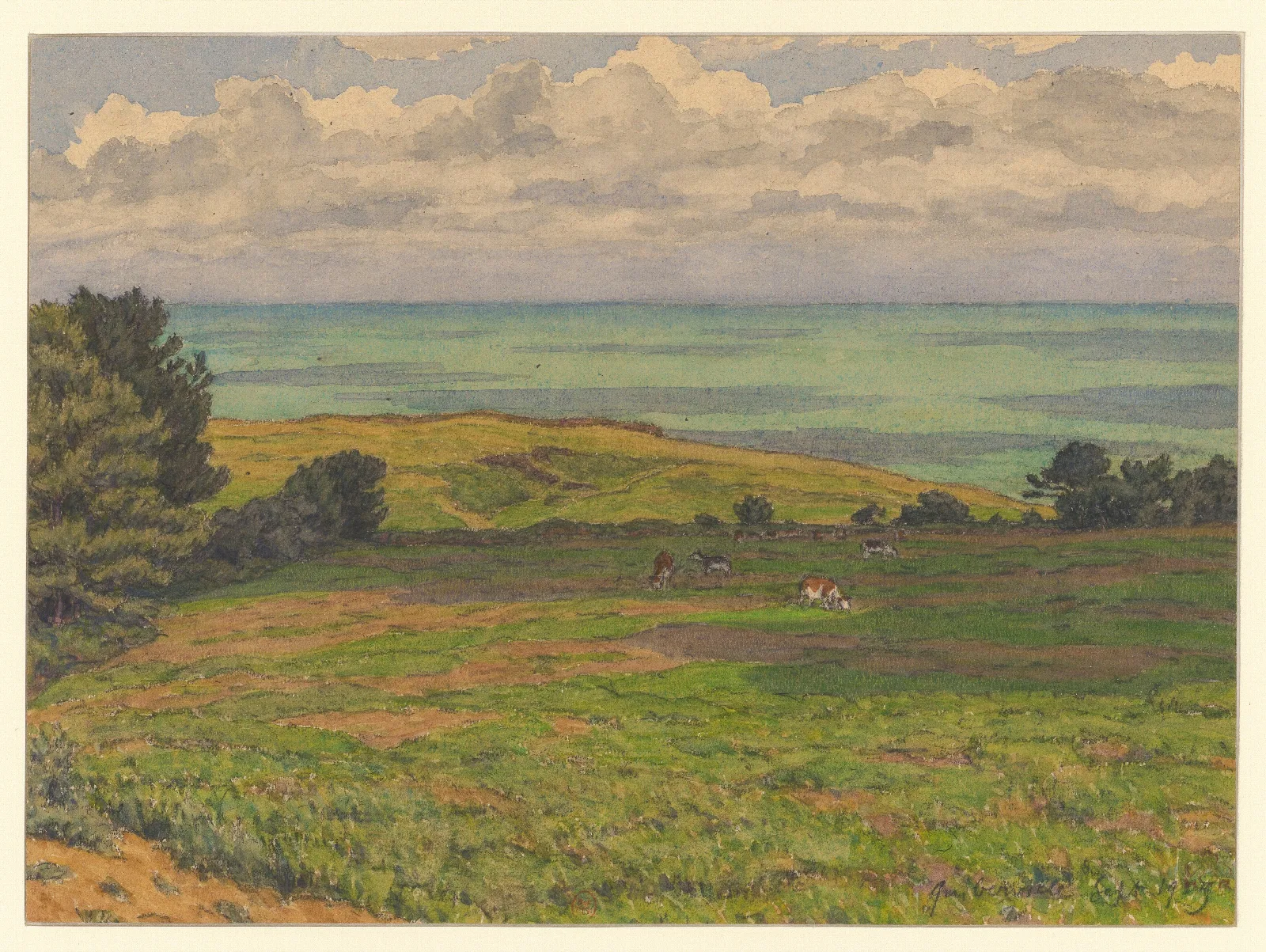 Quiberville 4 Wall Art by Henri Rivière - Canvas Print