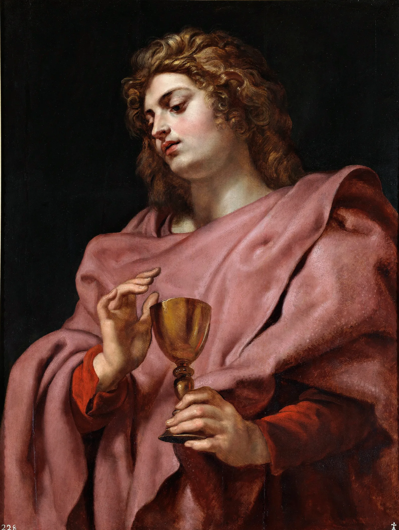 St Giovanni Evangelista Wall Art by Peter Paul Rubens - Canvas Print